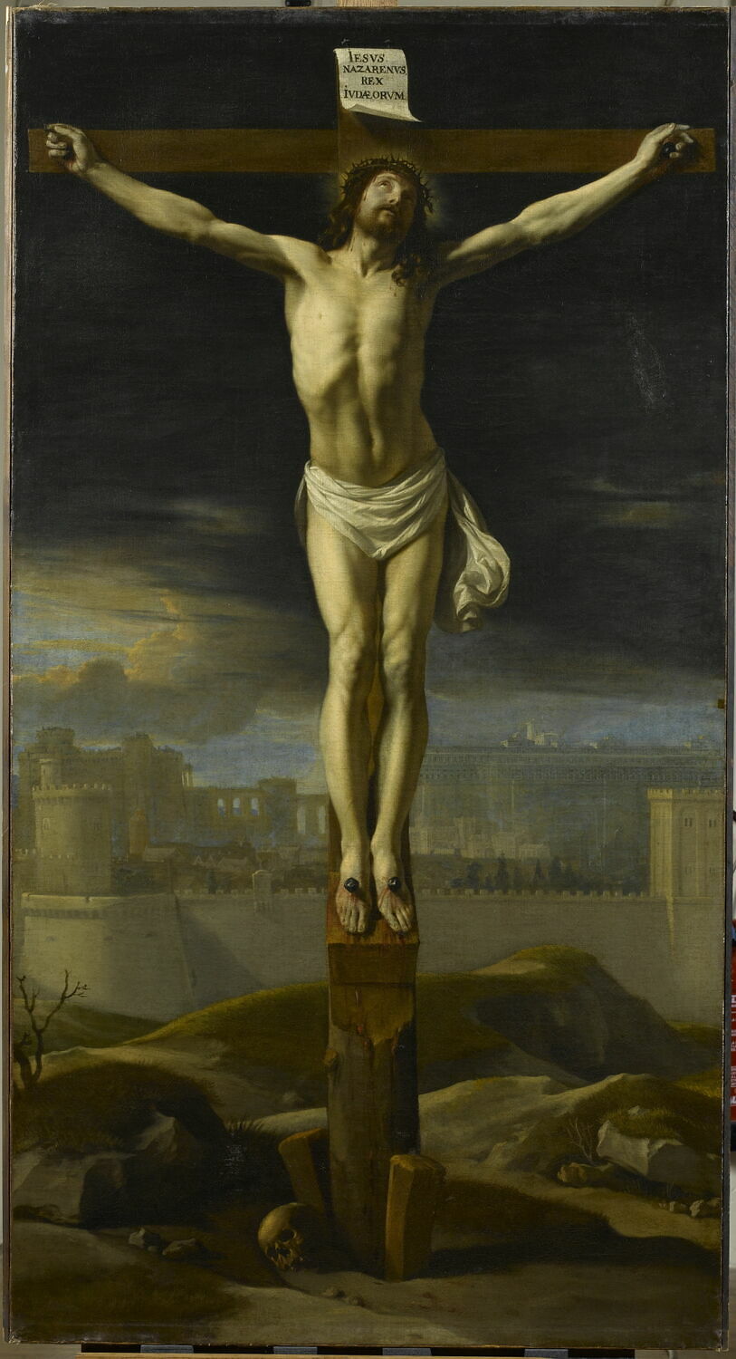 Le Christ en croix, Филипп де Шампань, вторая четверть XVII века (ок. 1650)