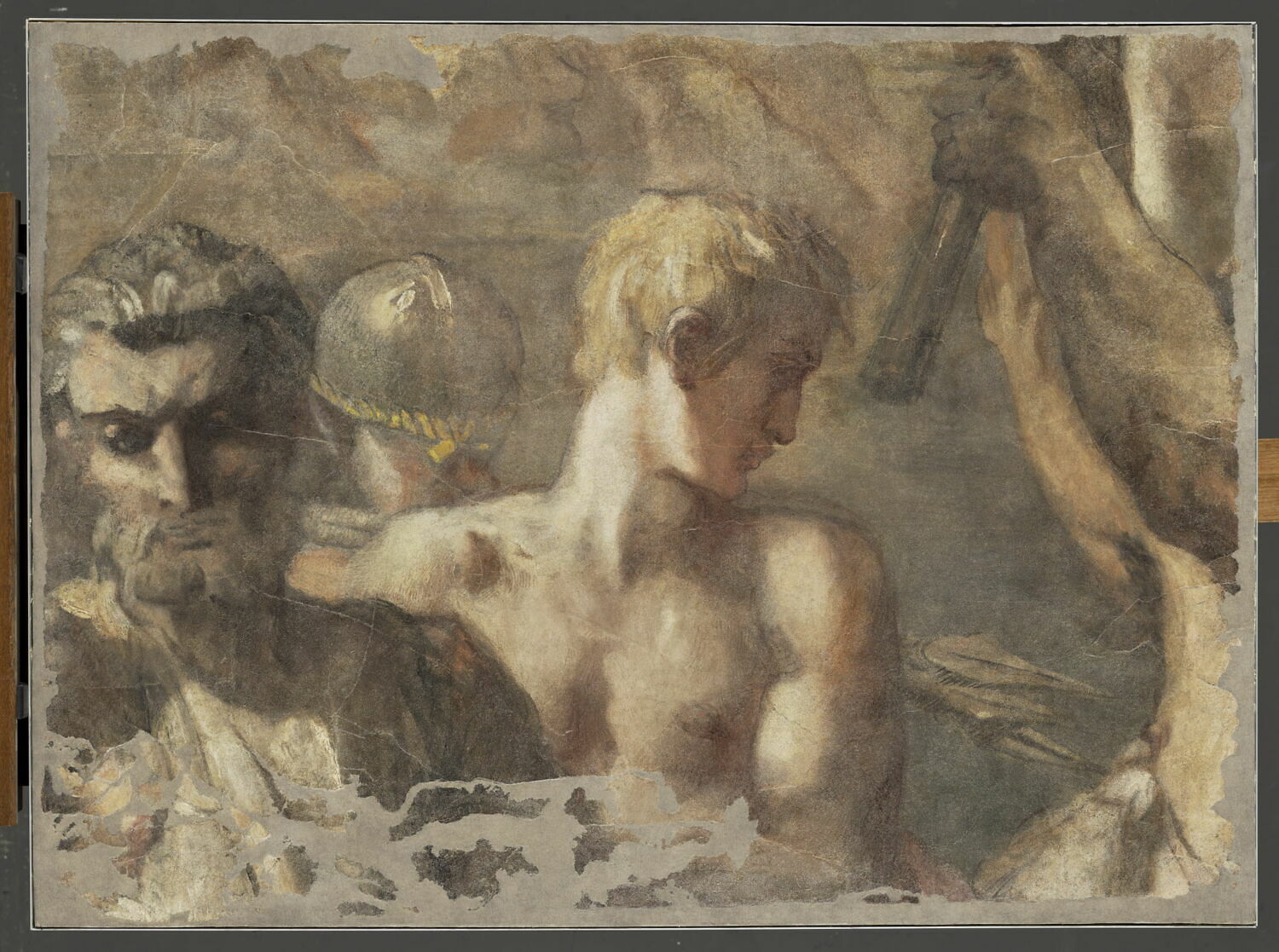 Les forgerons., Chassériau, Théodore, 2e quart du XIXe siècle (1825 - 1850)