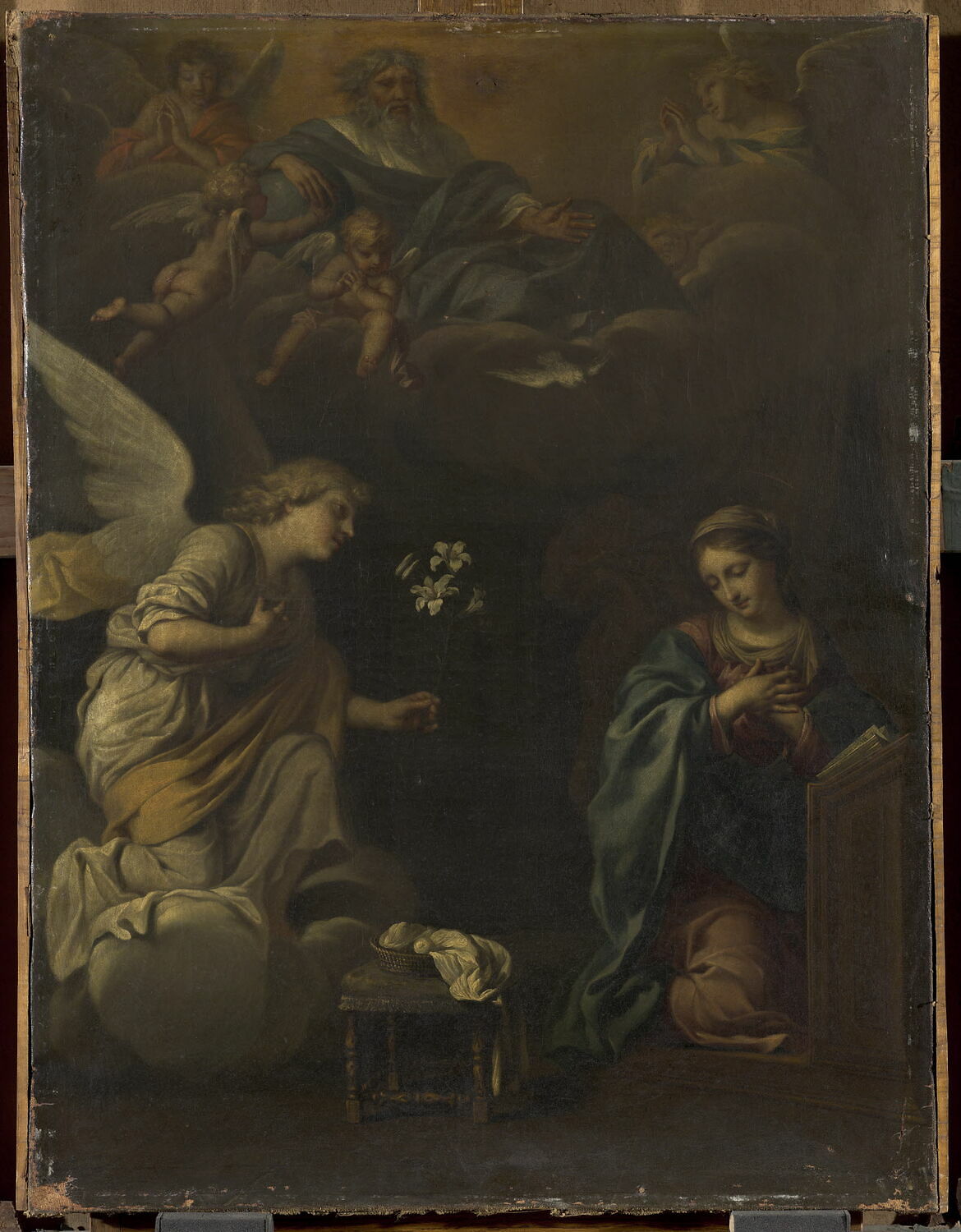 L'Annonciation, France, Fin du XVIIe siècle - début du XVIIIè siècle (vers 1650)