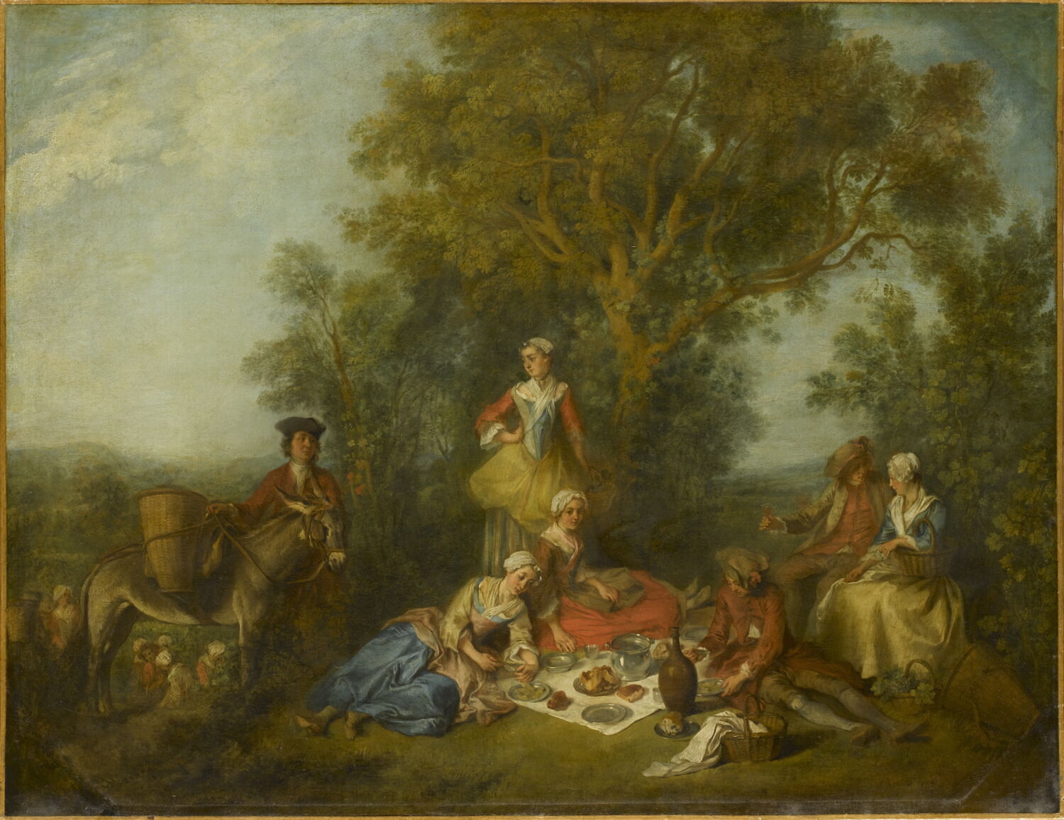 L'Automne, Lancret, Nicolas, 2e quart du XVIIIe siècle (1738)