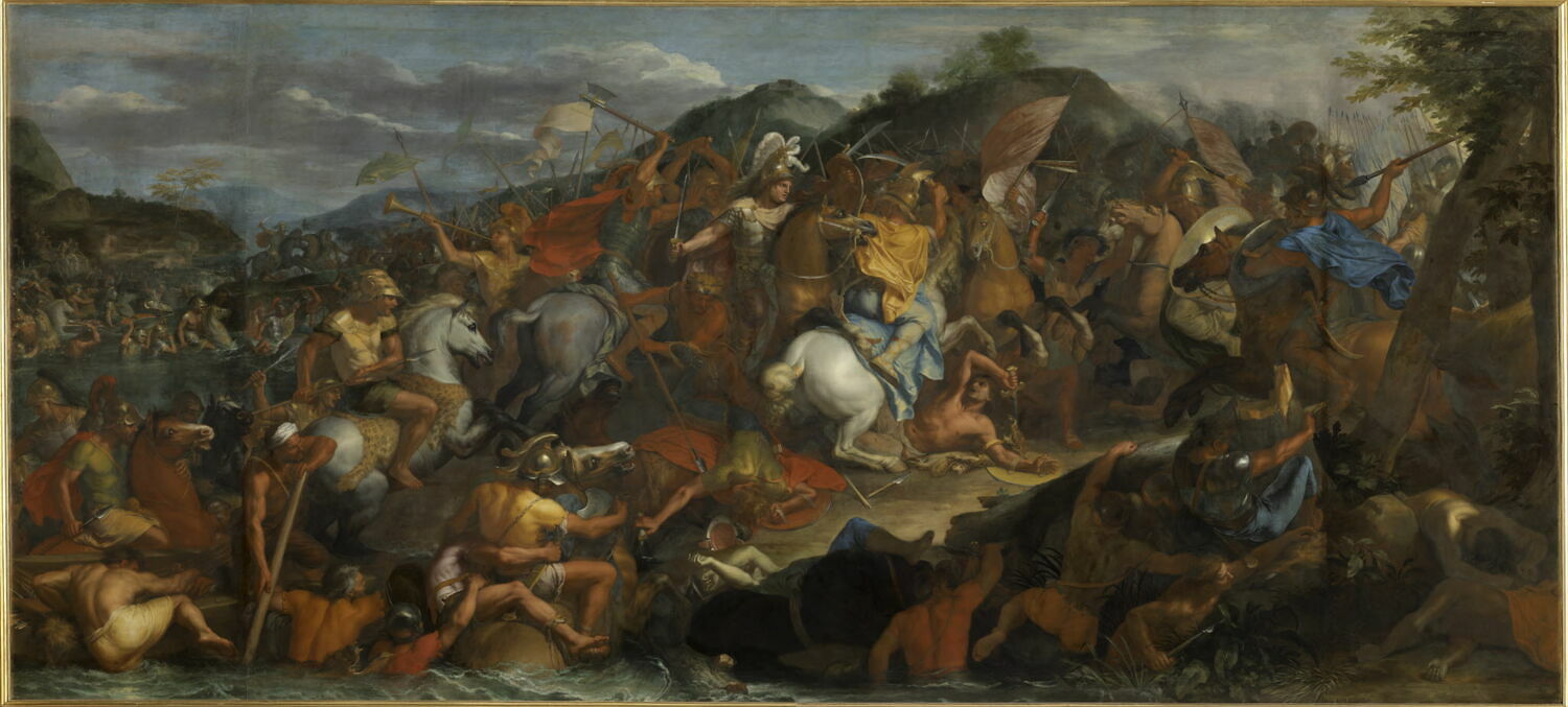 Le passage du Granique, Le Brun, Charles, 3e quart du XVIIe siècle (vers 1664 - 1665)