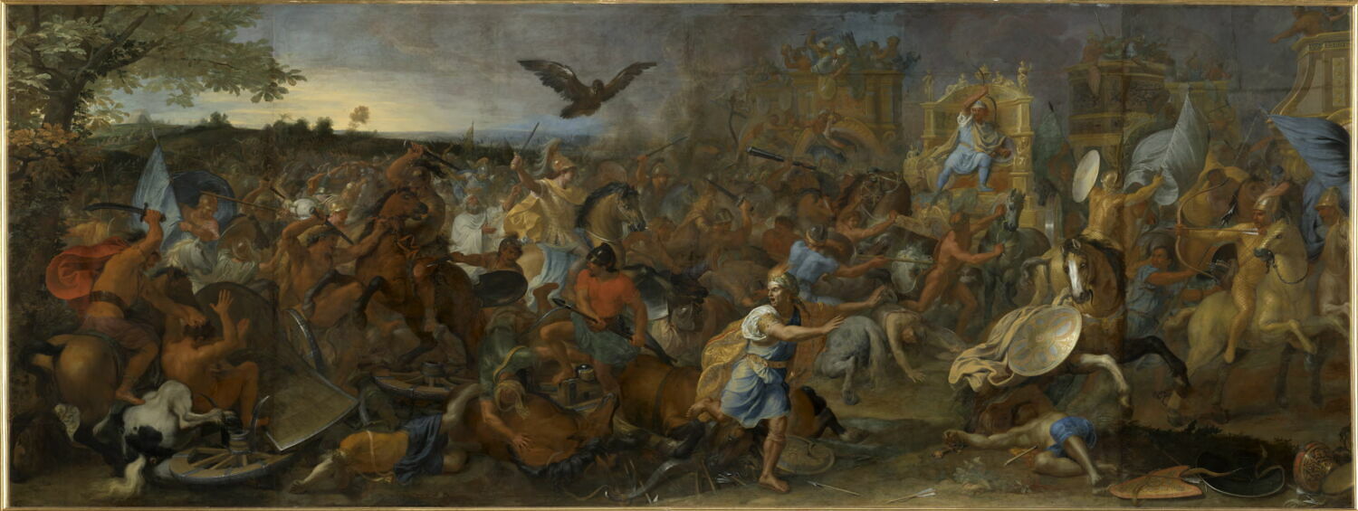 La bataille d'Arbelles, Le Brun, Charles, 3e quart du XVIIe siècle (vers 1668 - 1669)