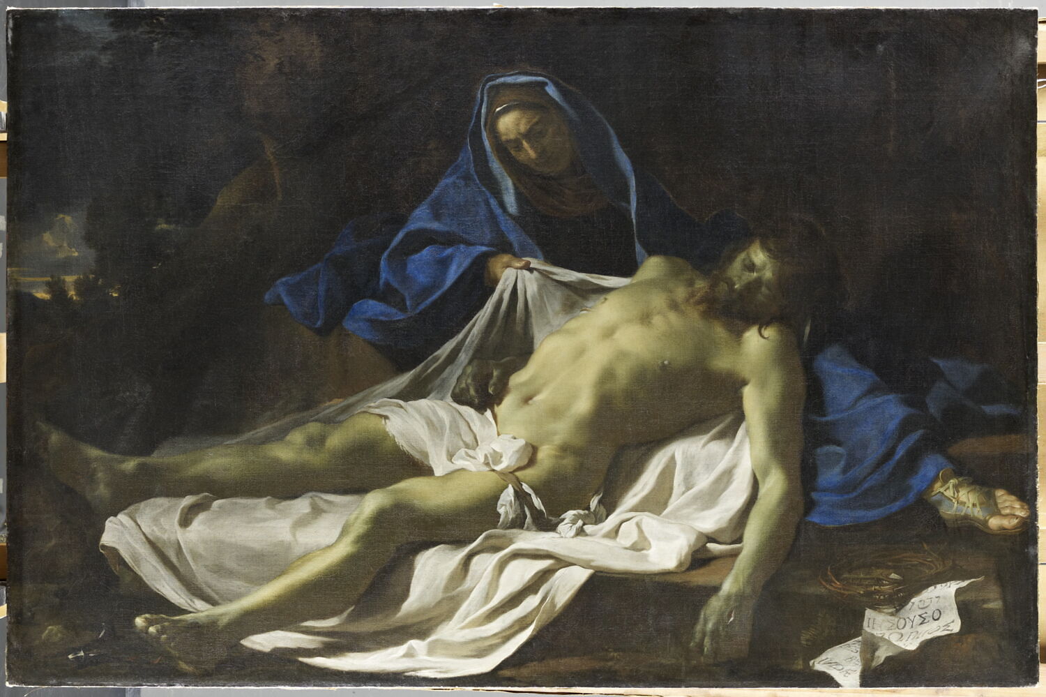 Pietà, Le Brun, Charles, 2e quart du XVIIe siècle (vers 1644)
