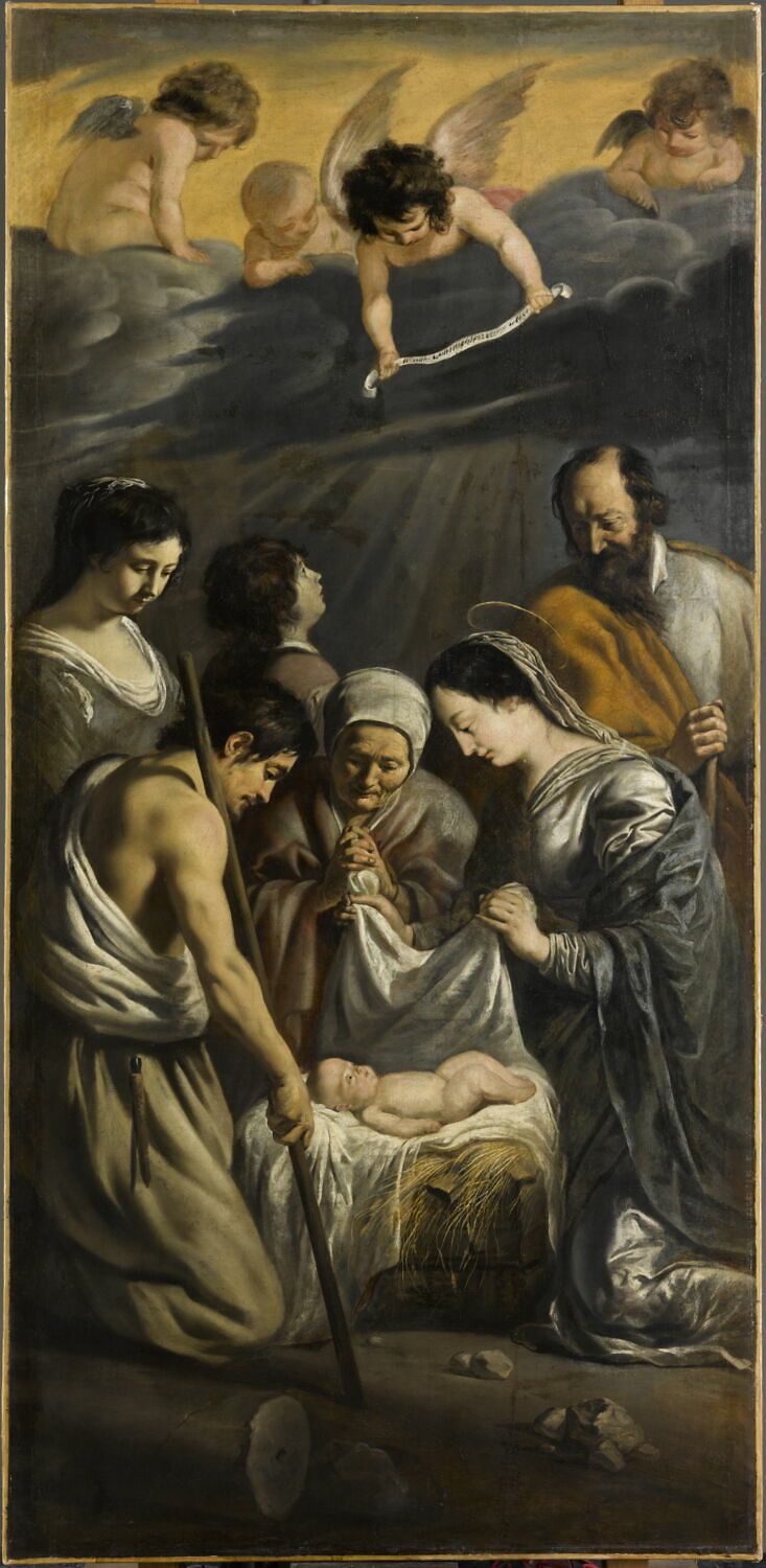 L'Adoration des bergers, Le Nain, Mathieu, 2e quart du XVIIe siècle (1630 - 1632)
