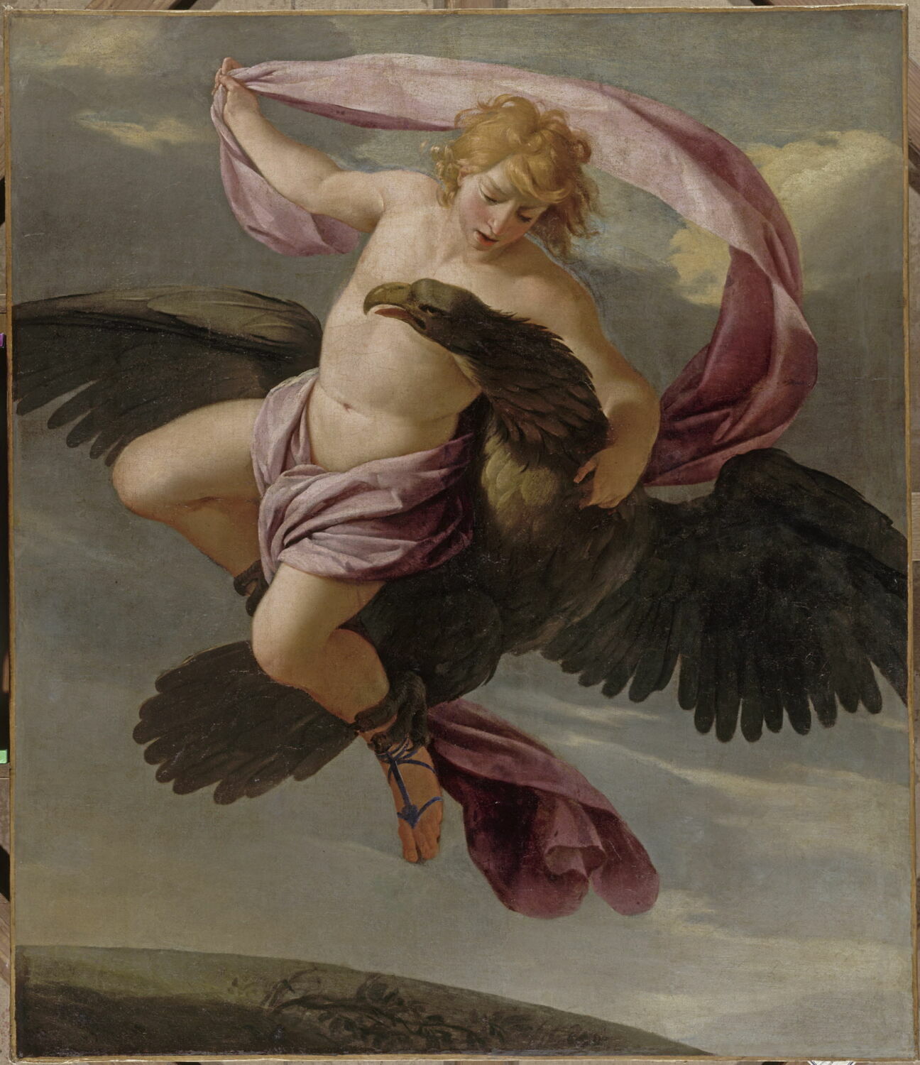 Ganymède enlèvé par Jupiter, Le Sueur, Eustache, 2e quart du XVIIe siècle (vers 1644)