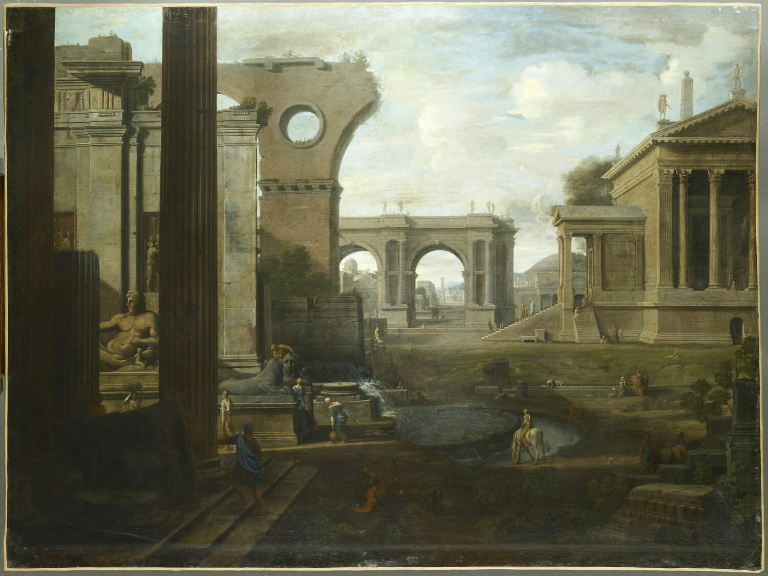 Ruines antiques, Le Maire, Jean, Milieu du XVIIe siècle (1640 - 1660)