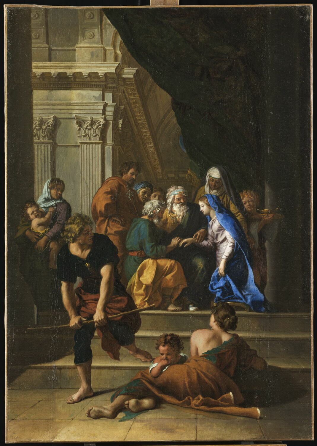 Le Mariage de la Vierge, La Fosse, Charles de, 3e quart du XVIIe siècle (vers 1666)