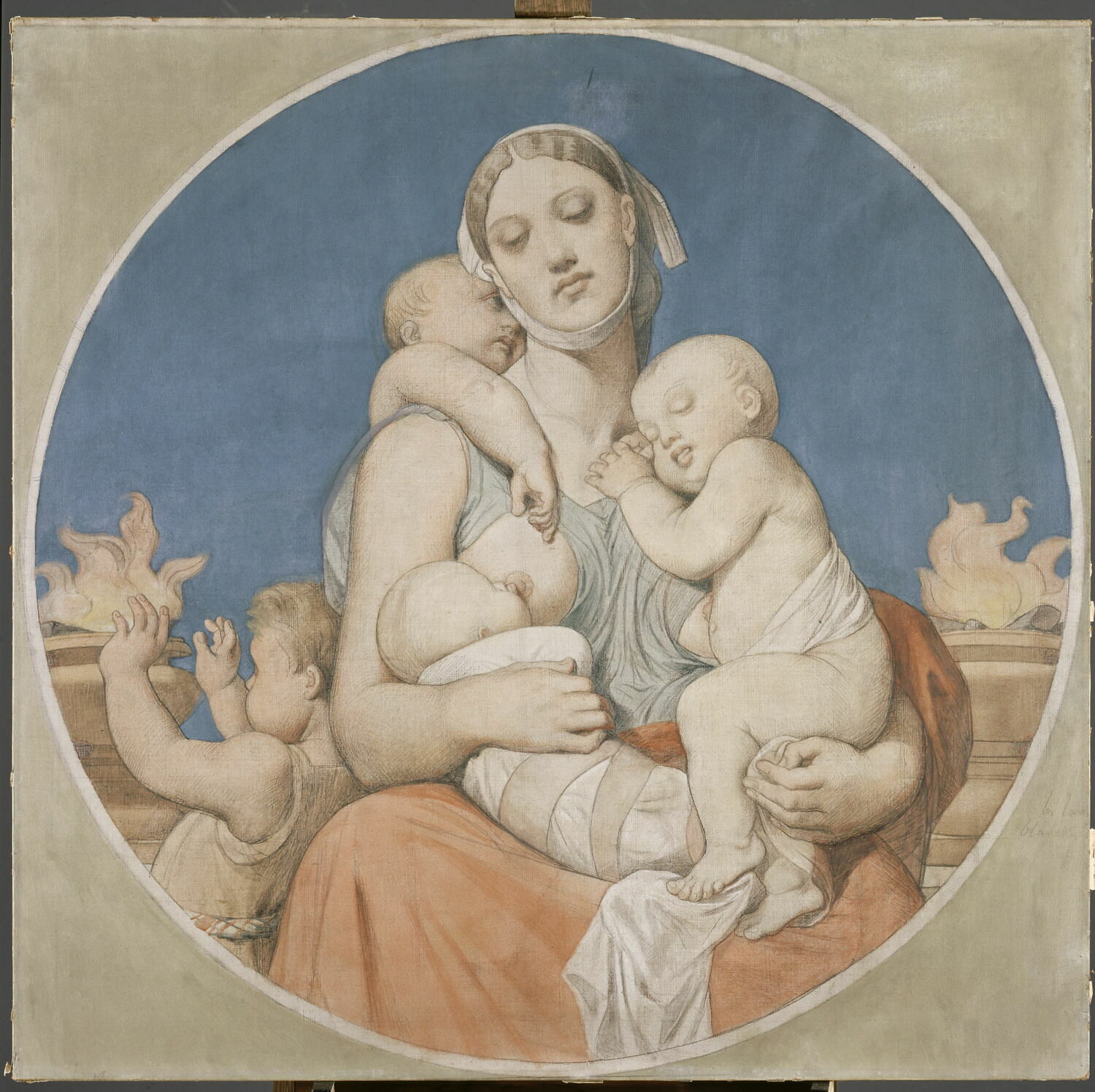 La Charité, Ingres, Jean-Auguste-Dominique, 2e quart du XIXe siècle (1842)
