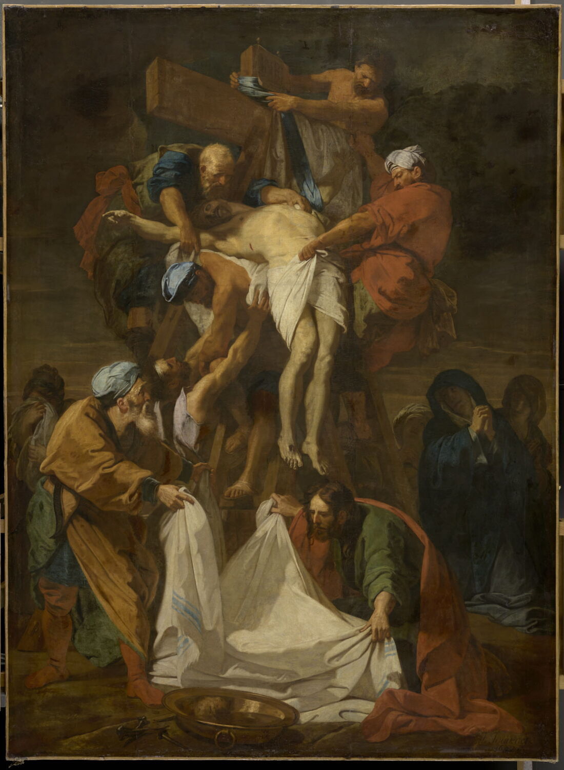 La descente de Croix, Jouvenet, Jean, 4e quart du XVIIe siècle (1697)