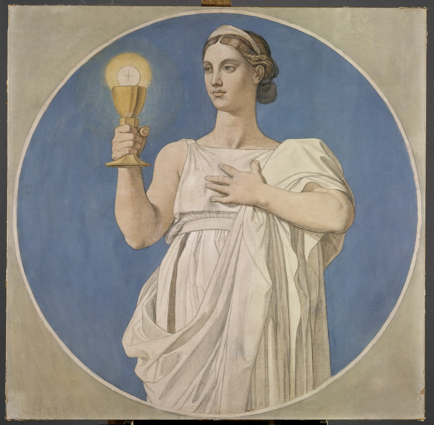 La Foi, Ingres, Jean-Auguste-Dominique, 2e quart du XIXe siècle (1842)