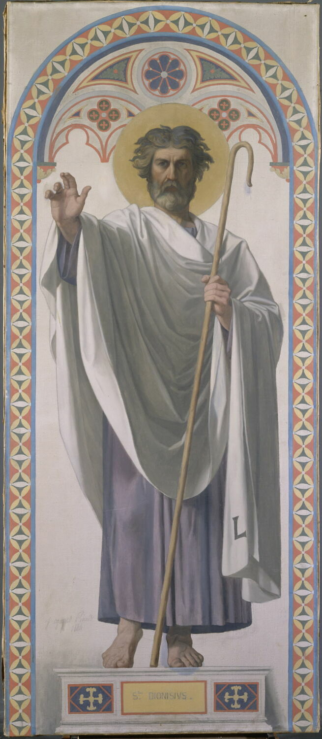 Saint Denis, premier évêque de Paris, Ingres, Jean-Auguste-Dominique, 2e quart du XIXe siècle (1844)