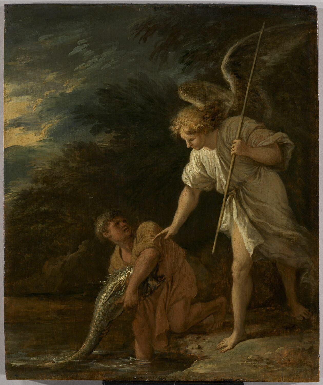 Tobie et l'ange, Rosa, Salvator, 2e quart du XVIIe siècle (1625 - 1650)