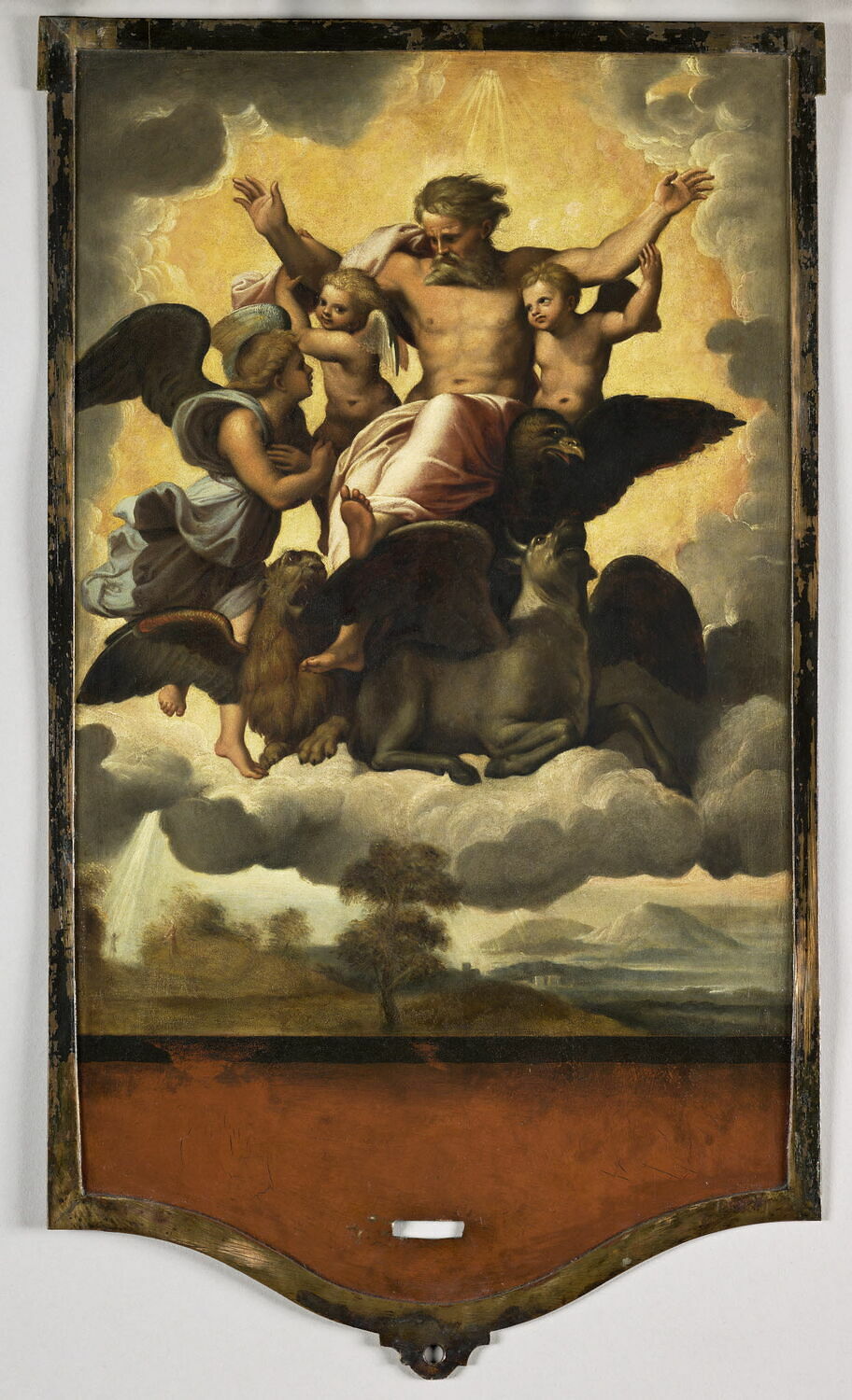 La vision d'Ezéchiel, Santi, Raffaello, dit Raphaël, 1e quart du XVIe siècle (1500 - 1525)