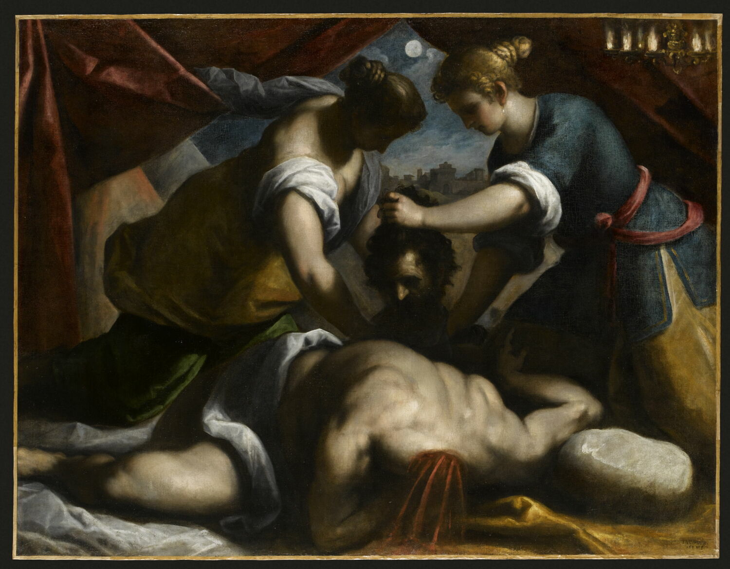 Judith et Holopherne, Palma Giovane, Fin du XVIe siècle - début du XVIIè siècle (1575 - 1625)
