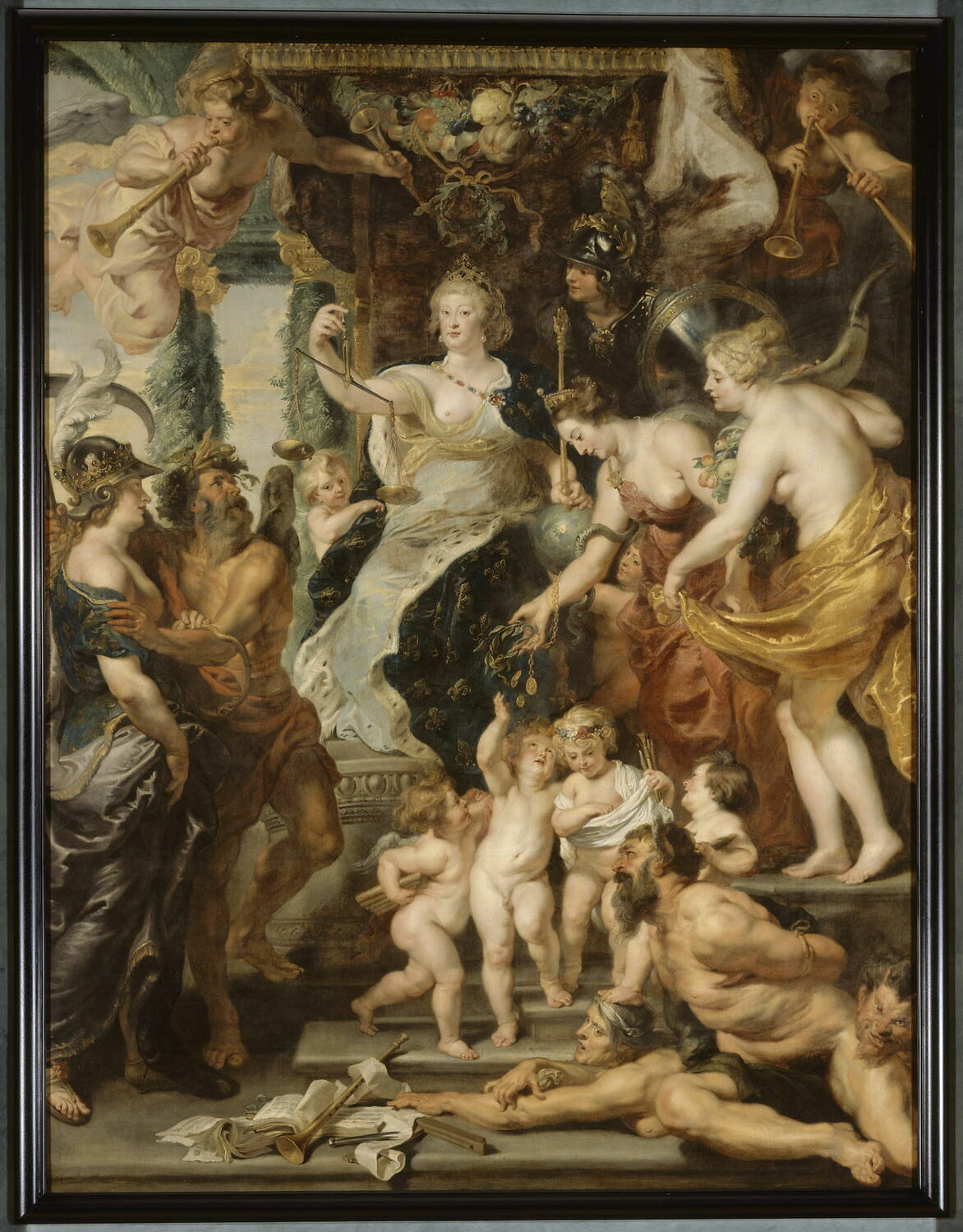 La Félicité de la Régence, Питер Пауль Рубенс, первая четверть XVII века (1625)