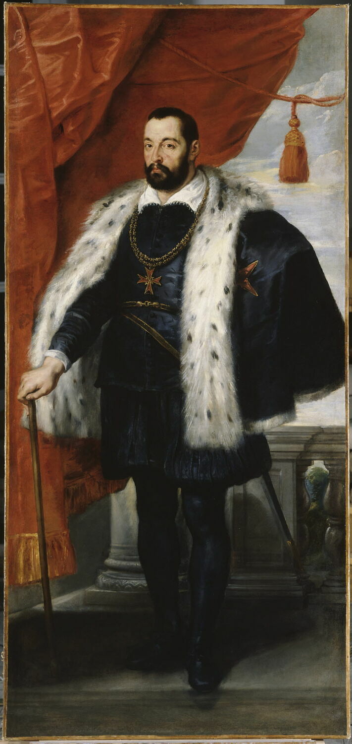 Portrait de François 1er de Médicis (1541-1587), grand-duc de Toscane, fils de Côme Ier et père de Marie de Médicis, Питер Пауль Рубенс, XVII век (1600–1700)
