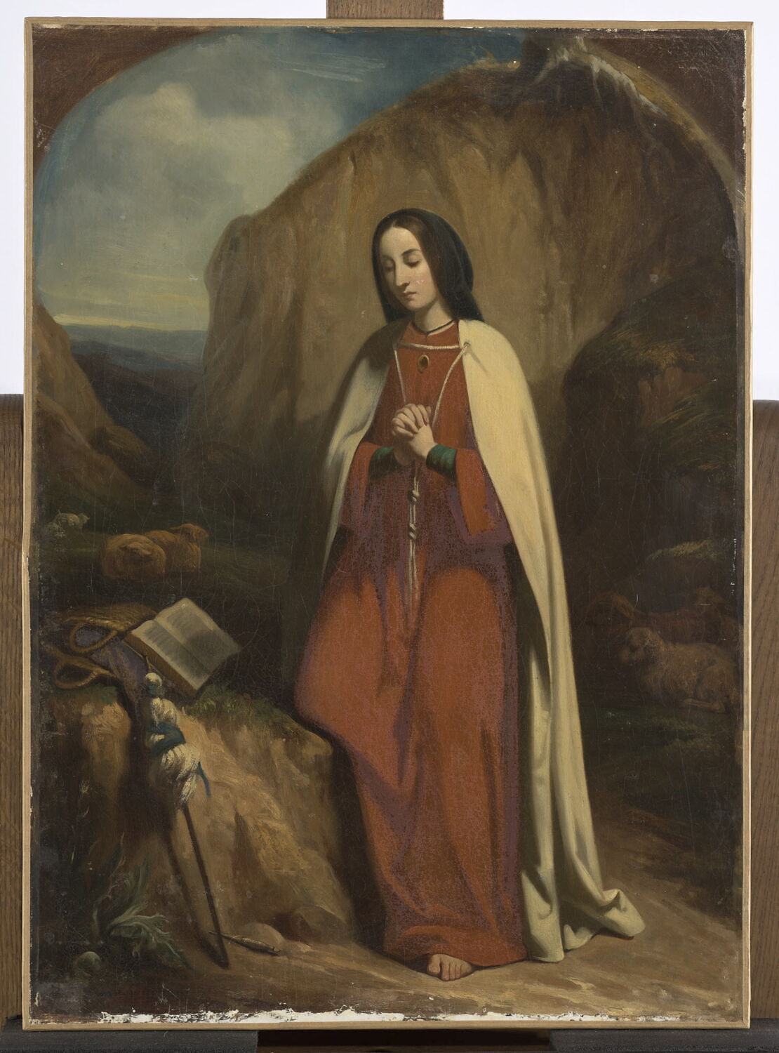 Sainte Geneviève de Paris., Dehérain, Herminie, 2e tiers du XIXe siècle (1835 - 1870)