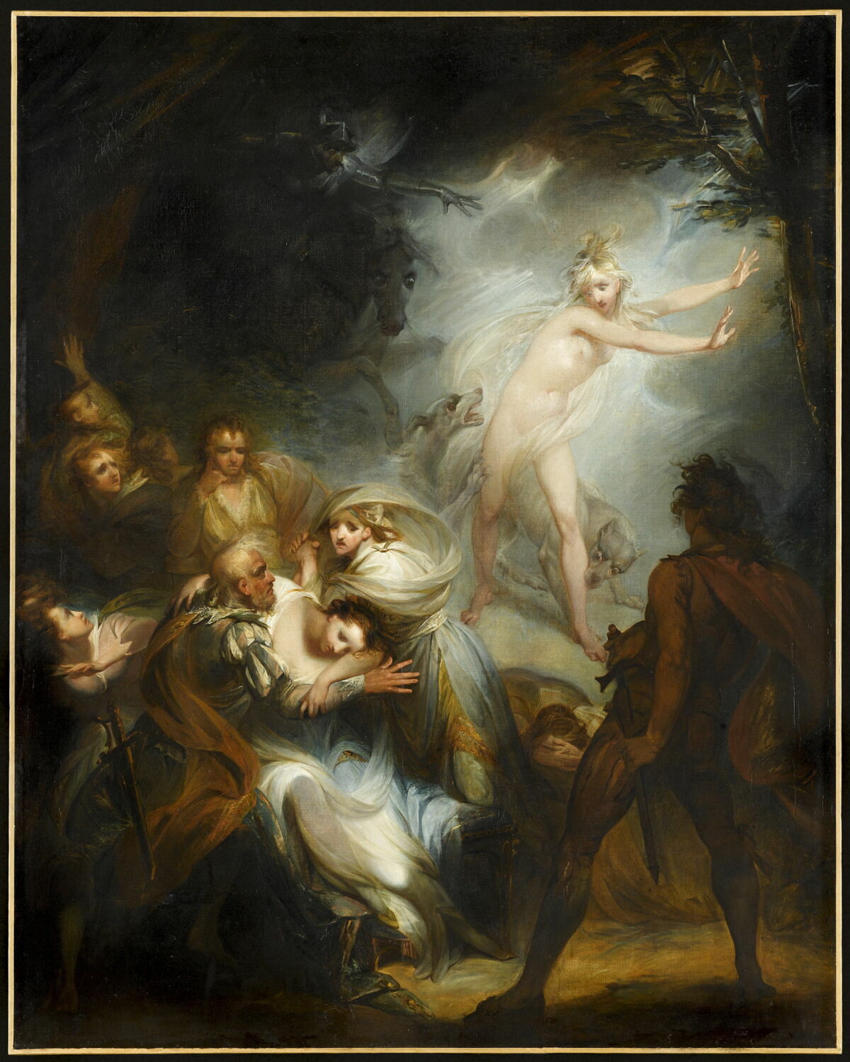 La Forêt hantée, Singleton, Henry, Fin du XVIIIe siècle - début du XIXè siècle (1775 - 1825)