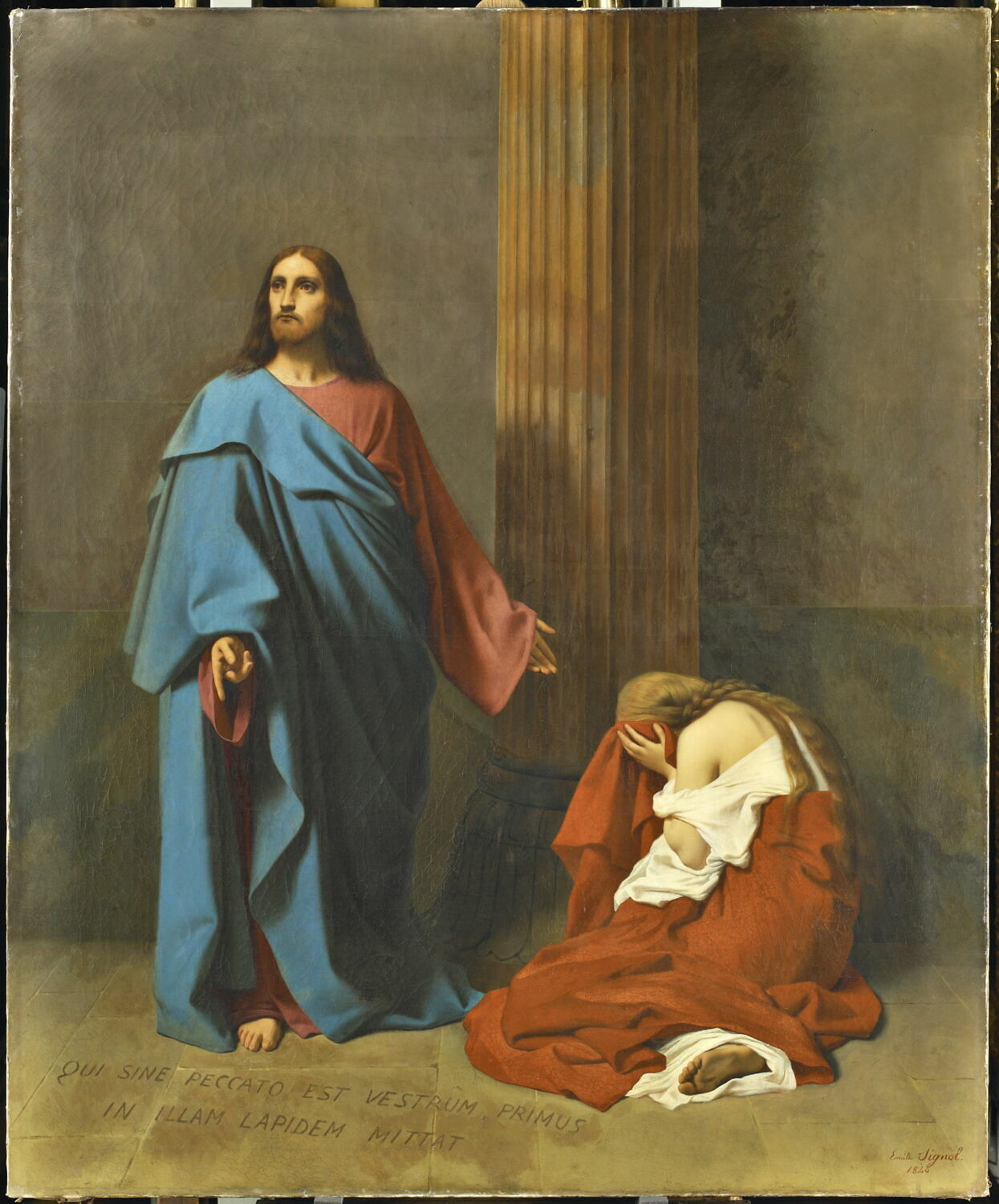 La femme adultère Louvre Collections
