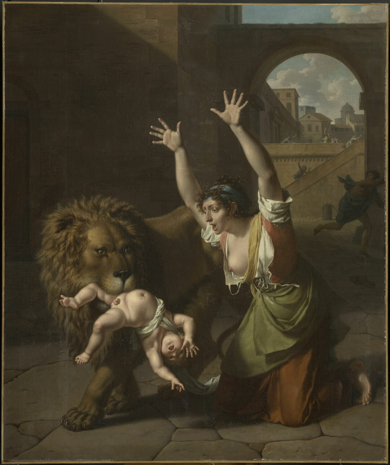 Le Lion de Florence, Monsiau, Nicolas André, Début du XIXe siècle (1801)