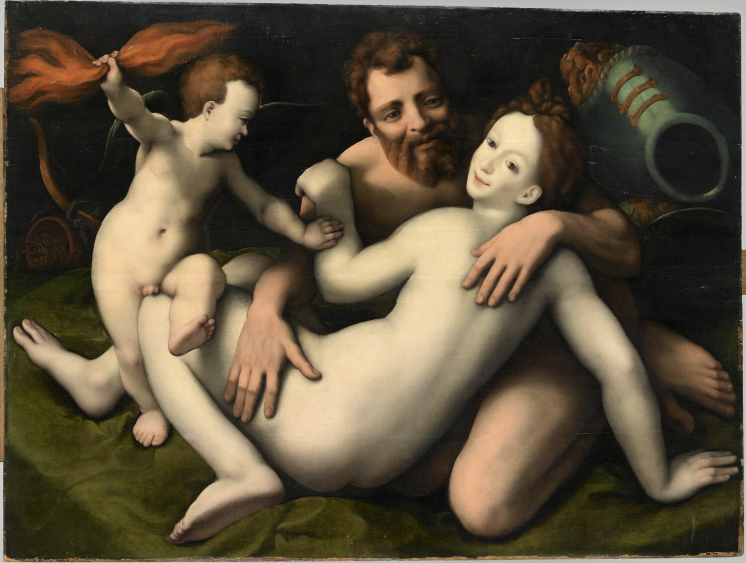 Mars, Vénus et l'Amour, Key, Willem, XVIe siècle (1500 - 1600)