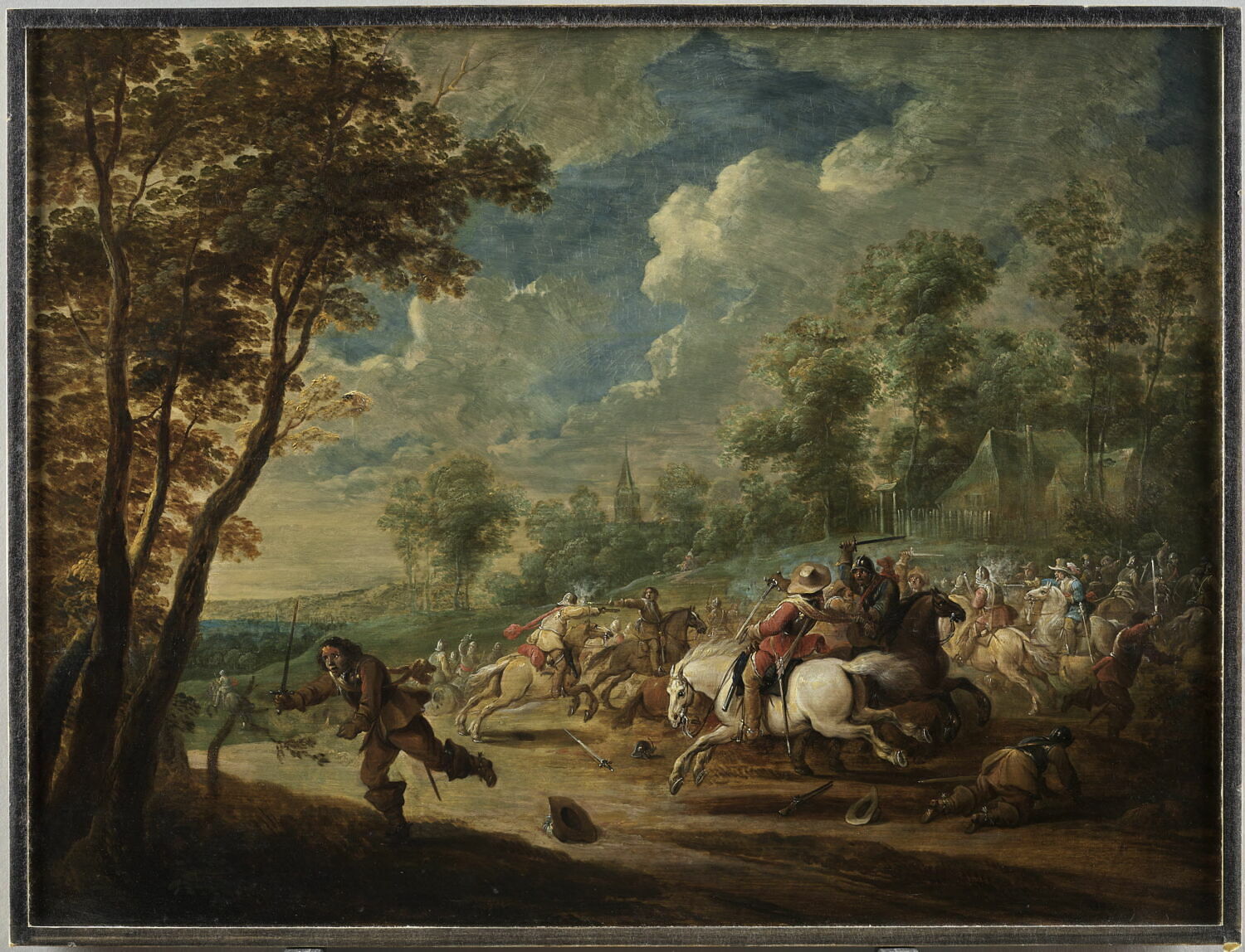 Choc de cavalerie, Meulener, Pieter, XVIIe siècle (1643)