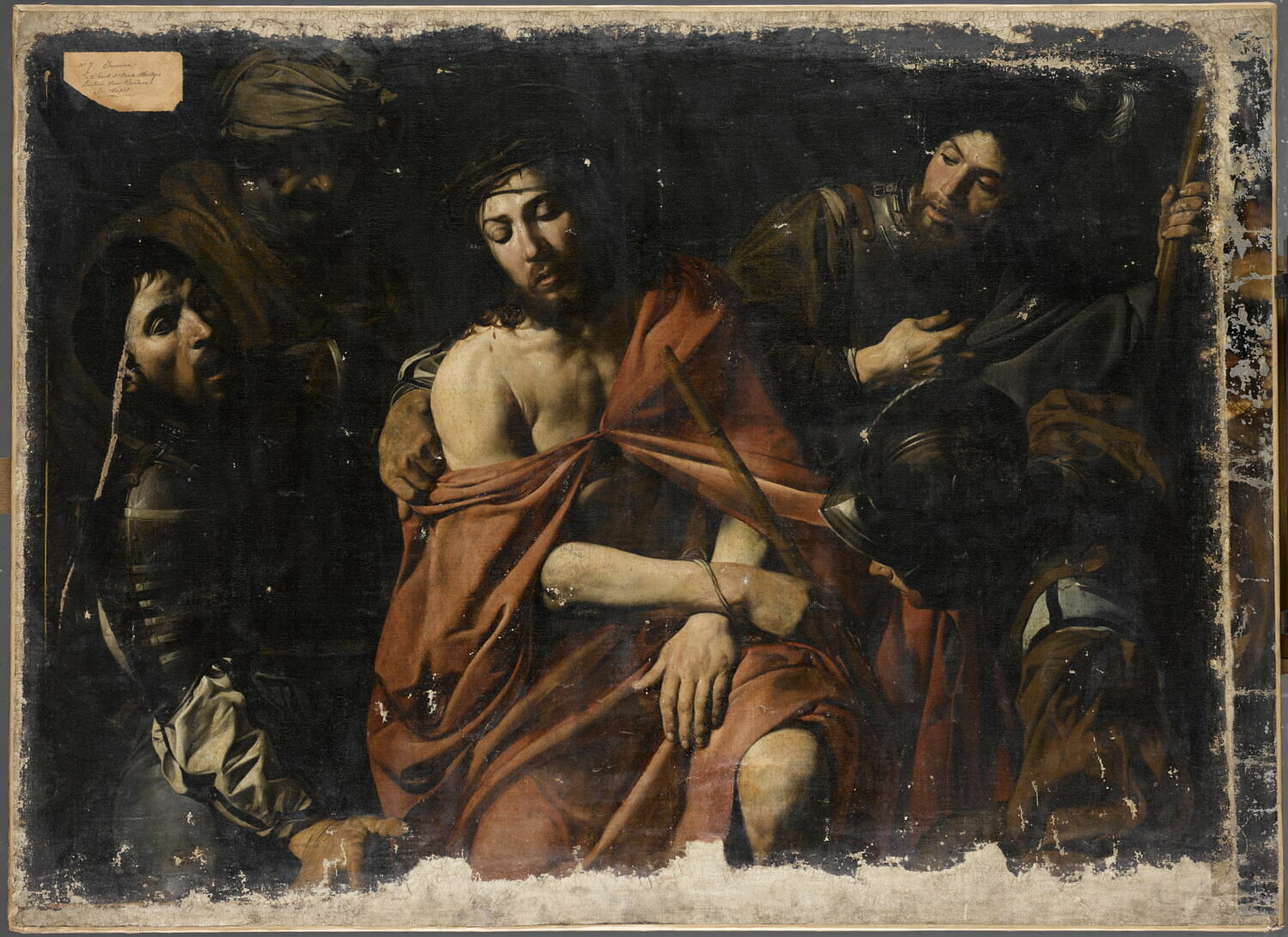 Le Christ aux outrages, Boulogne, Valentin de, 1e tiers du XVIIe siècle (vers 1618 - 1622)