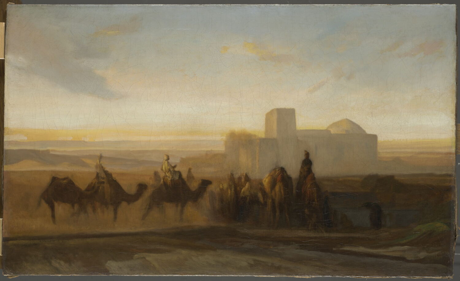 La Caravane., Decamps, Alexandre-Gabriel, 2e quart du XIXe siècle (1825 - 1850)