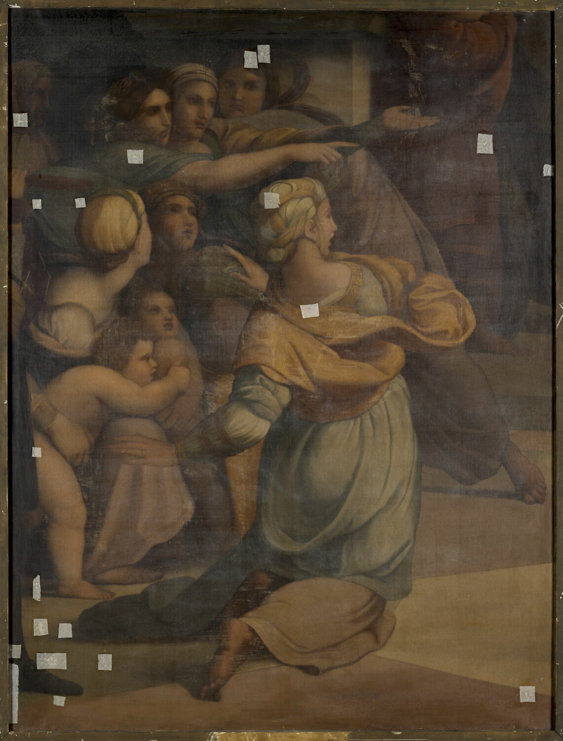 Héliodore chasse du temple, Glaize, Auguste-Barthélémy, 2e quart du XIXe siècle (1845)