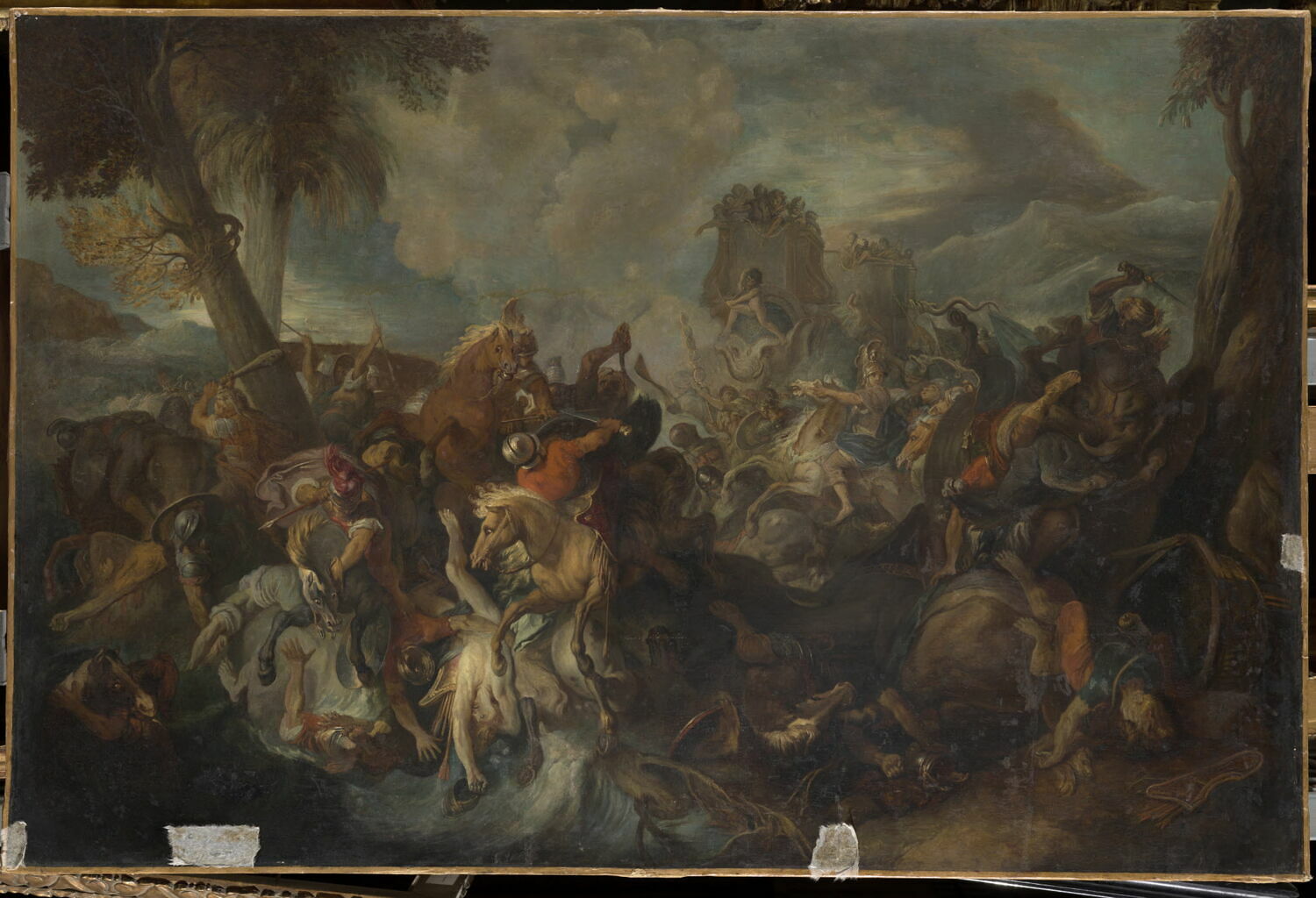 Bataille entre les Romains et les Carthaginois, Dieu, Antoine, Fin du XVIIe siècle - début du XVIIIè siècle (1722)