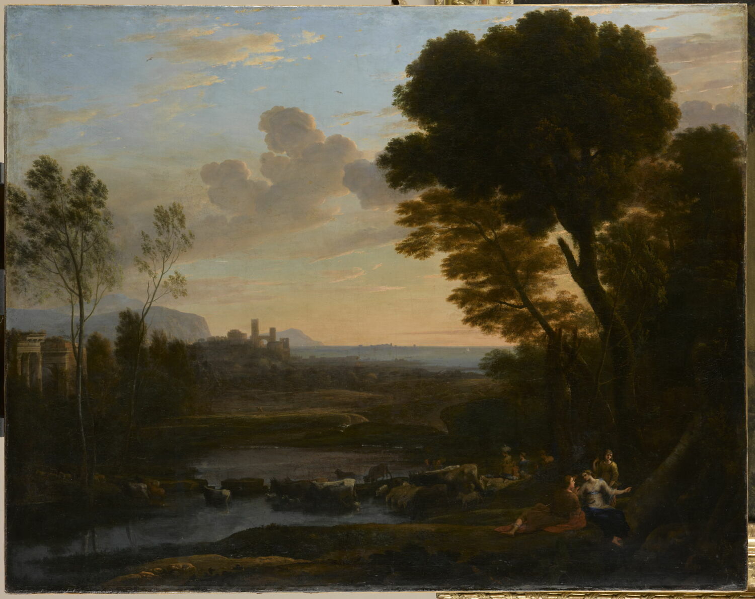 Paysage avec Pâris et Œnone, Claude Lorrain