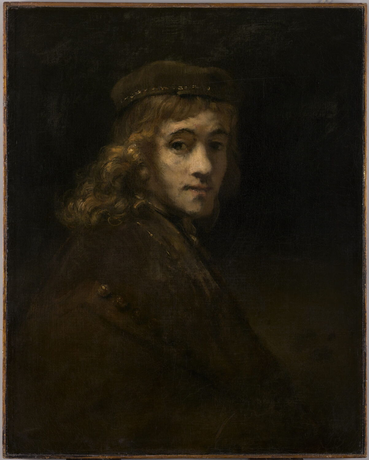 Portrait de Titus (1641-1668), fils de l’artiste, Rembrandt, Harmensz. van Rijn, XVIIe siècle (vers 1662)