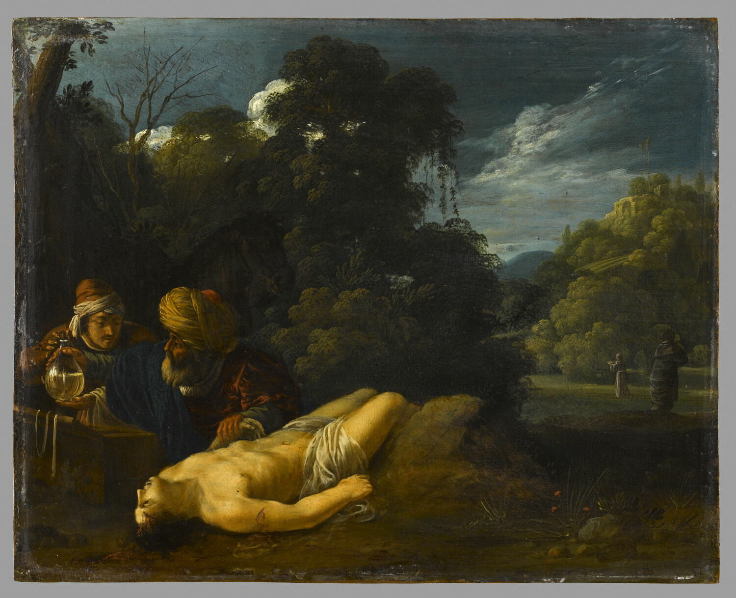 La Parabole du bon Samaritain, Pynas, Jacob, XVIIe siècle (1610 - 1620)