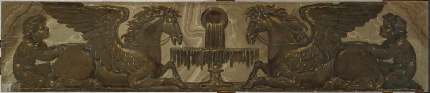 Deux chevaux ailés, Prud'hon, Pierre-Paul, Fin du XVIIIe siècle (1796 - 1799)