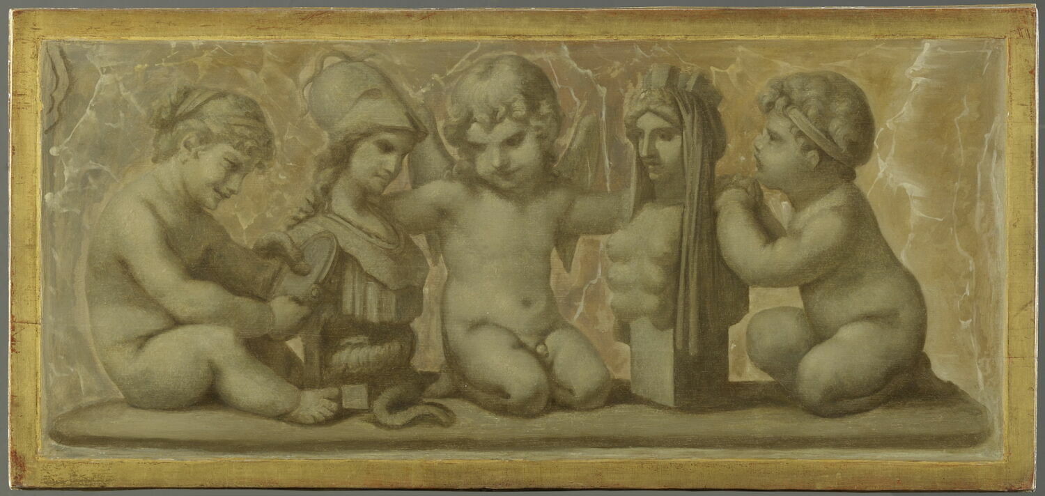 Le génie de la Raison unit la Nature à la Sagesse, Prud'hon, Pierre-Paul, Fin du XVIIIe siècle (1796 - 1799)