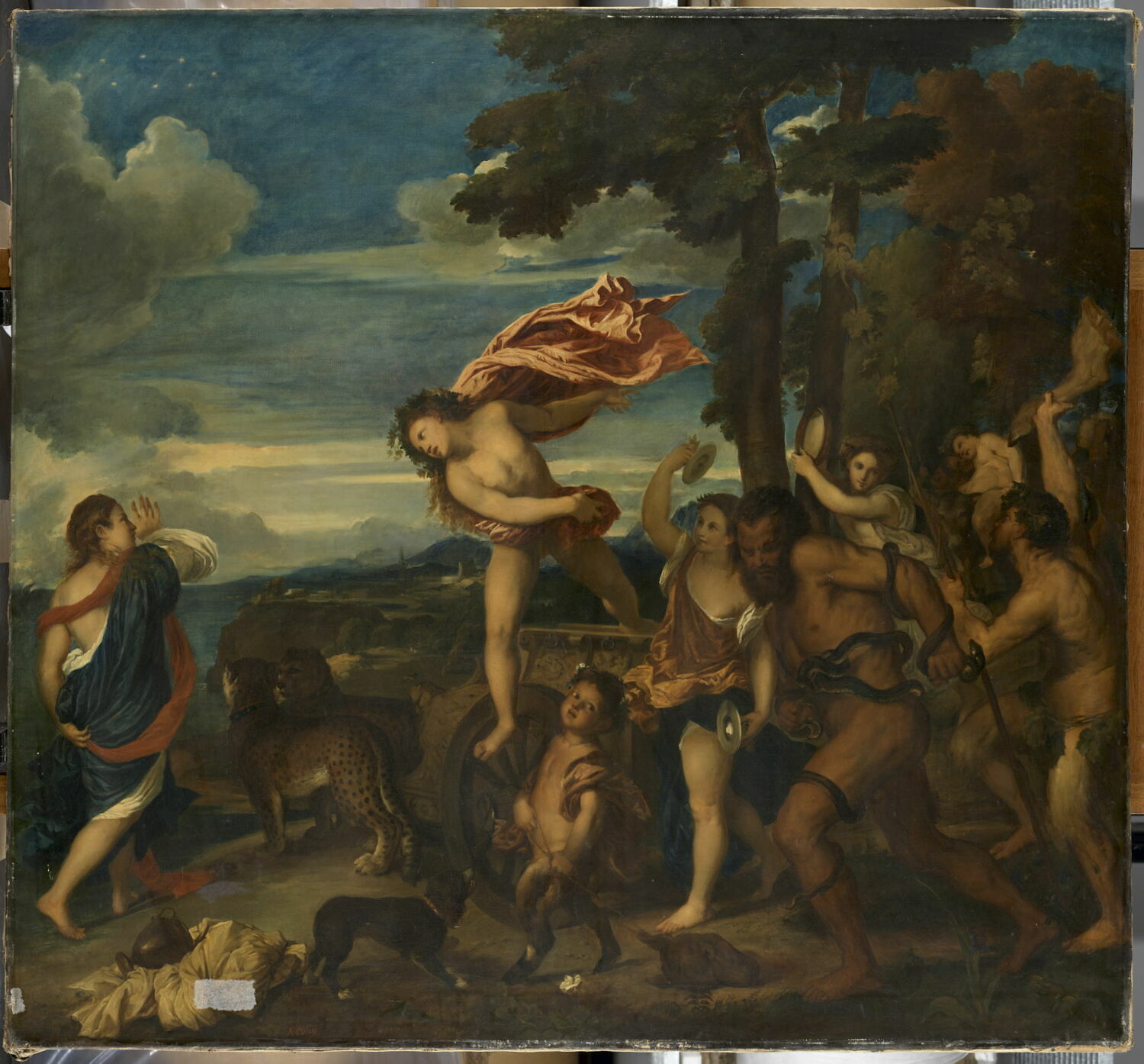 Bacchanale (d'après Titien), Colin, Alexandre, XIXe siècle (1800 - 1900)