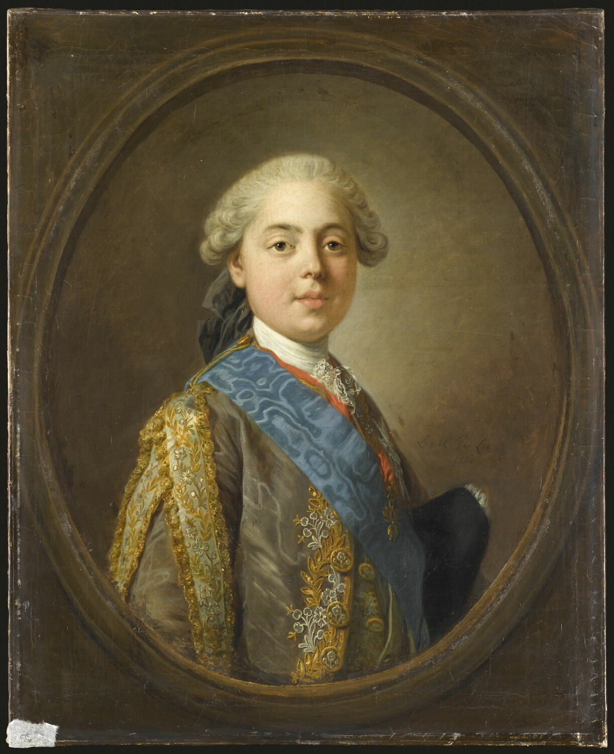 Le comte de Provence, futur Louis XVIII en buste Louvre Collections
