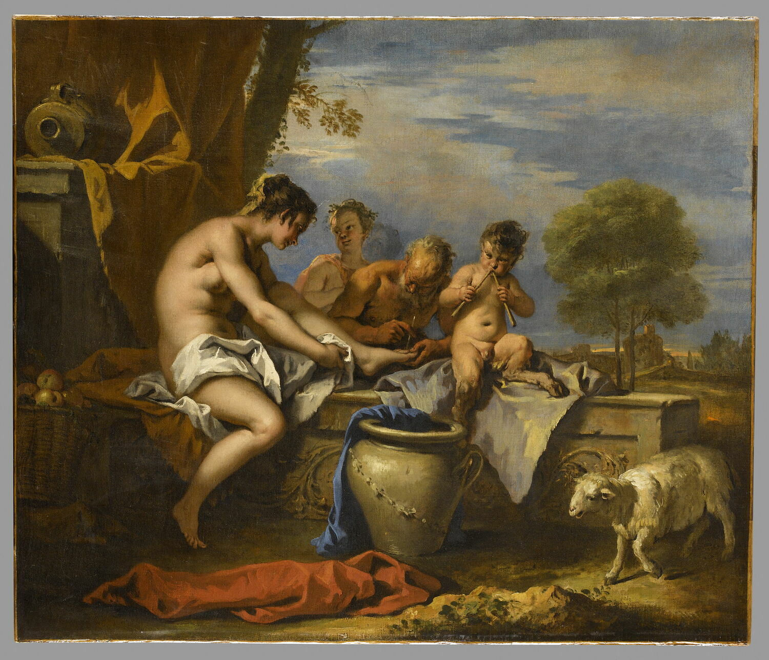 Nymphes et satyres, Ricci, Sebastiano, Fin du XVIIe siècle - début du XVIIIè siècle (1675 - 1725)