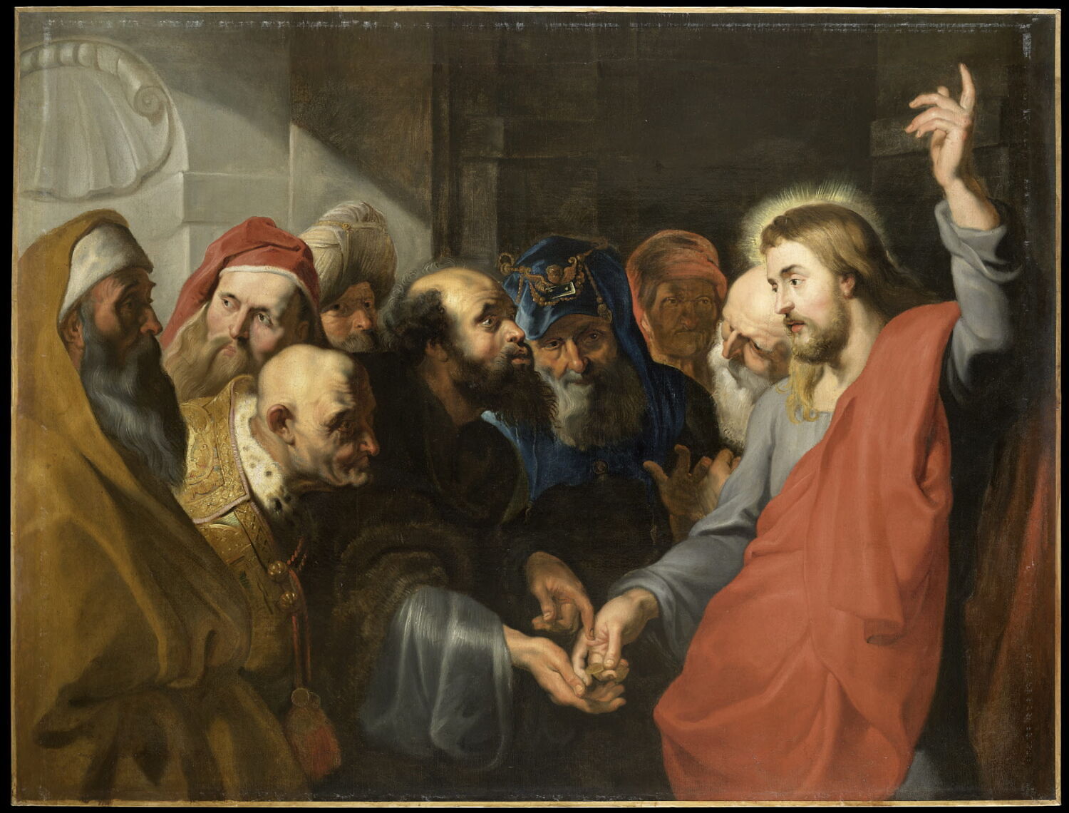Le Denier de César, Rubens, Petrus Paulus, XVIIe siècle (vers 1614)