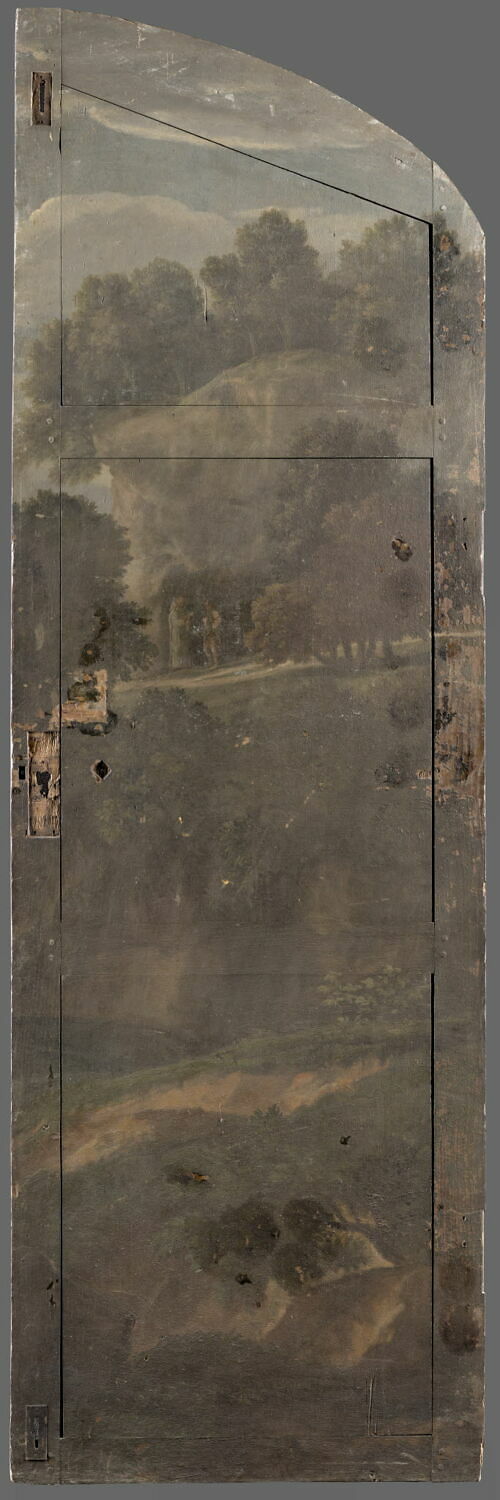 Paysage, Anonyme, Fin du XVIIe siècle (1674)