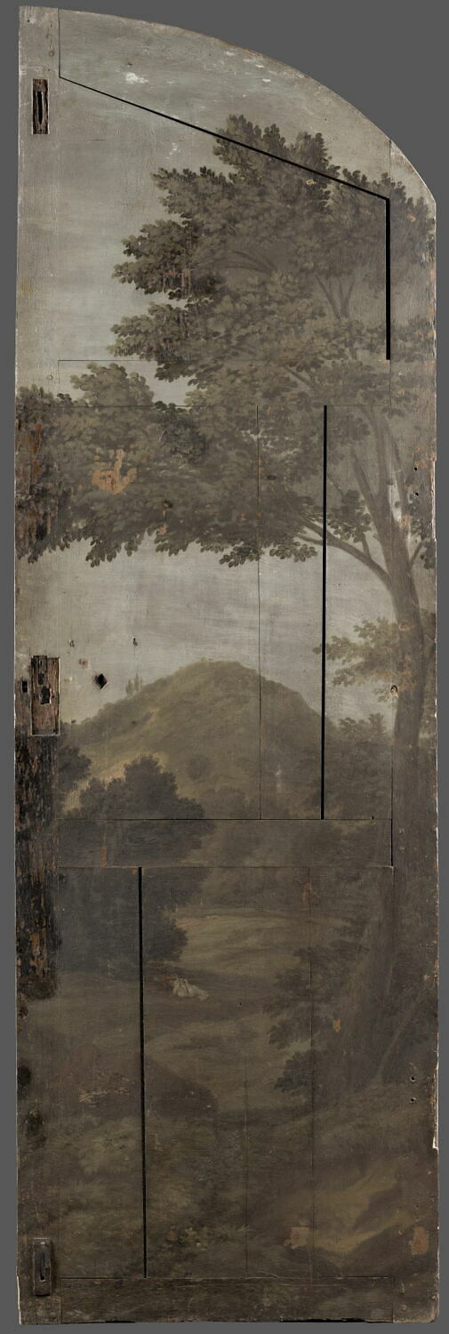 Paysage, Anonyme, Fin du XVIIe siècle (1674)