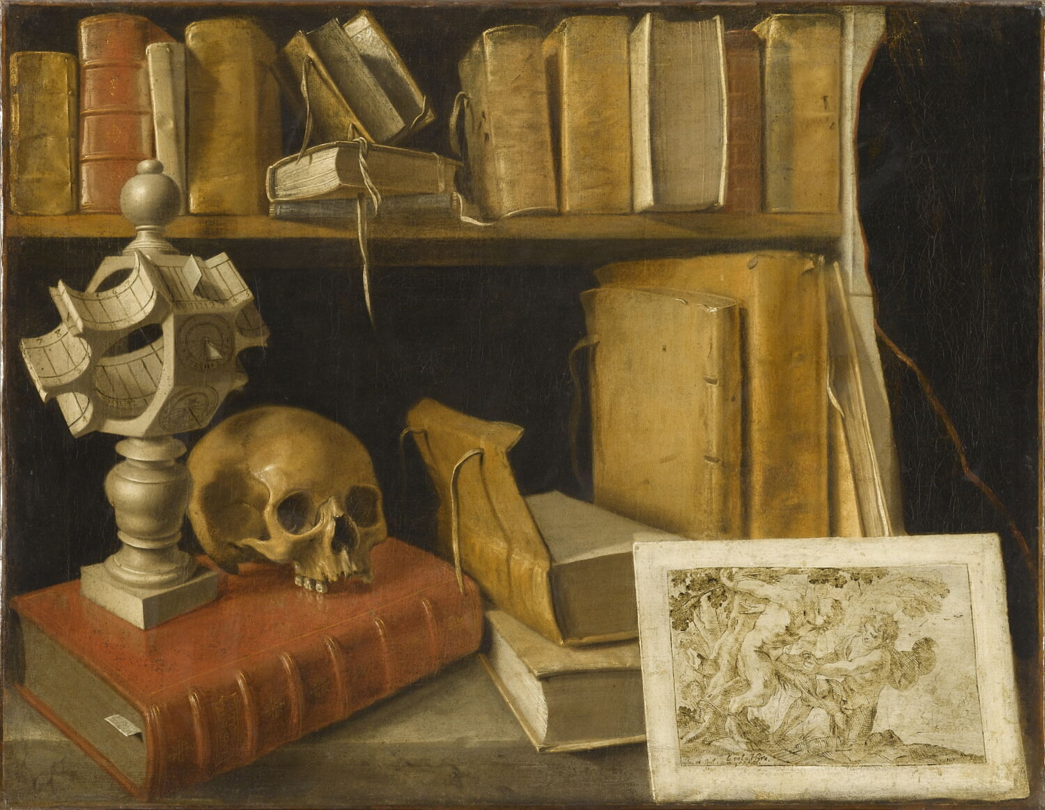 Vanité au cadran solaire Louvre Collections