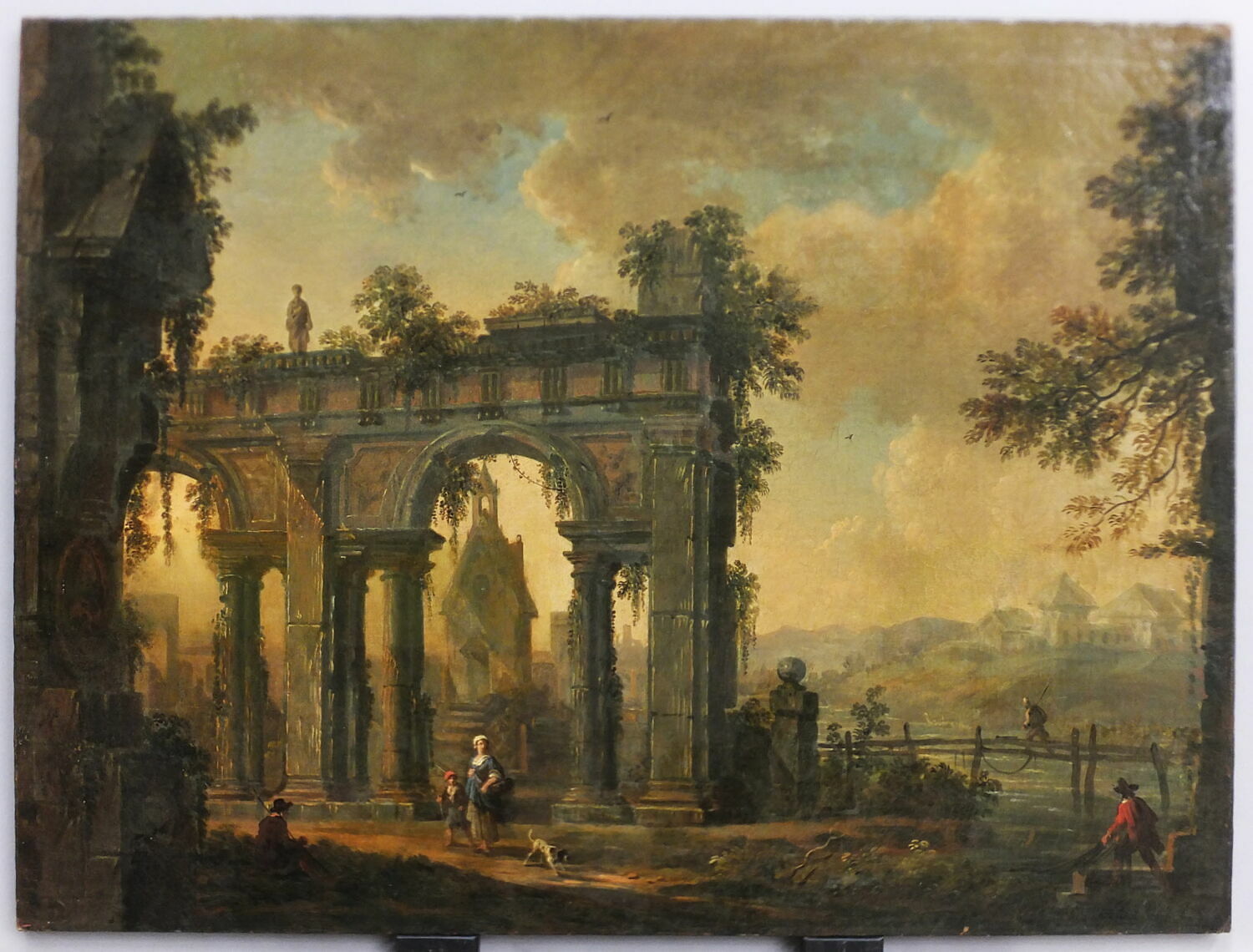 Ruines dans un paysage Louvre Collections