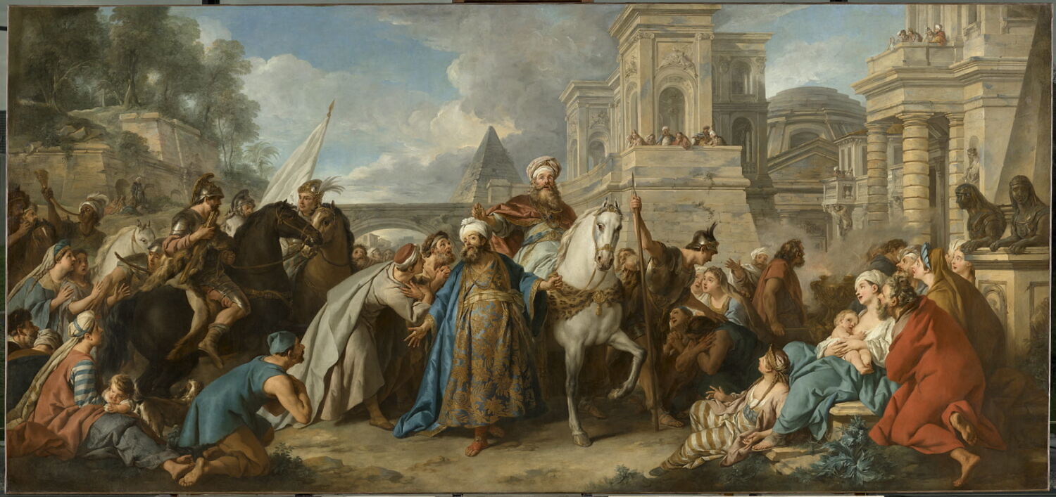 Le Triomphe de Mardochée, Troy, Jean-François de, XVIIIe siècle (1738 - 1739)