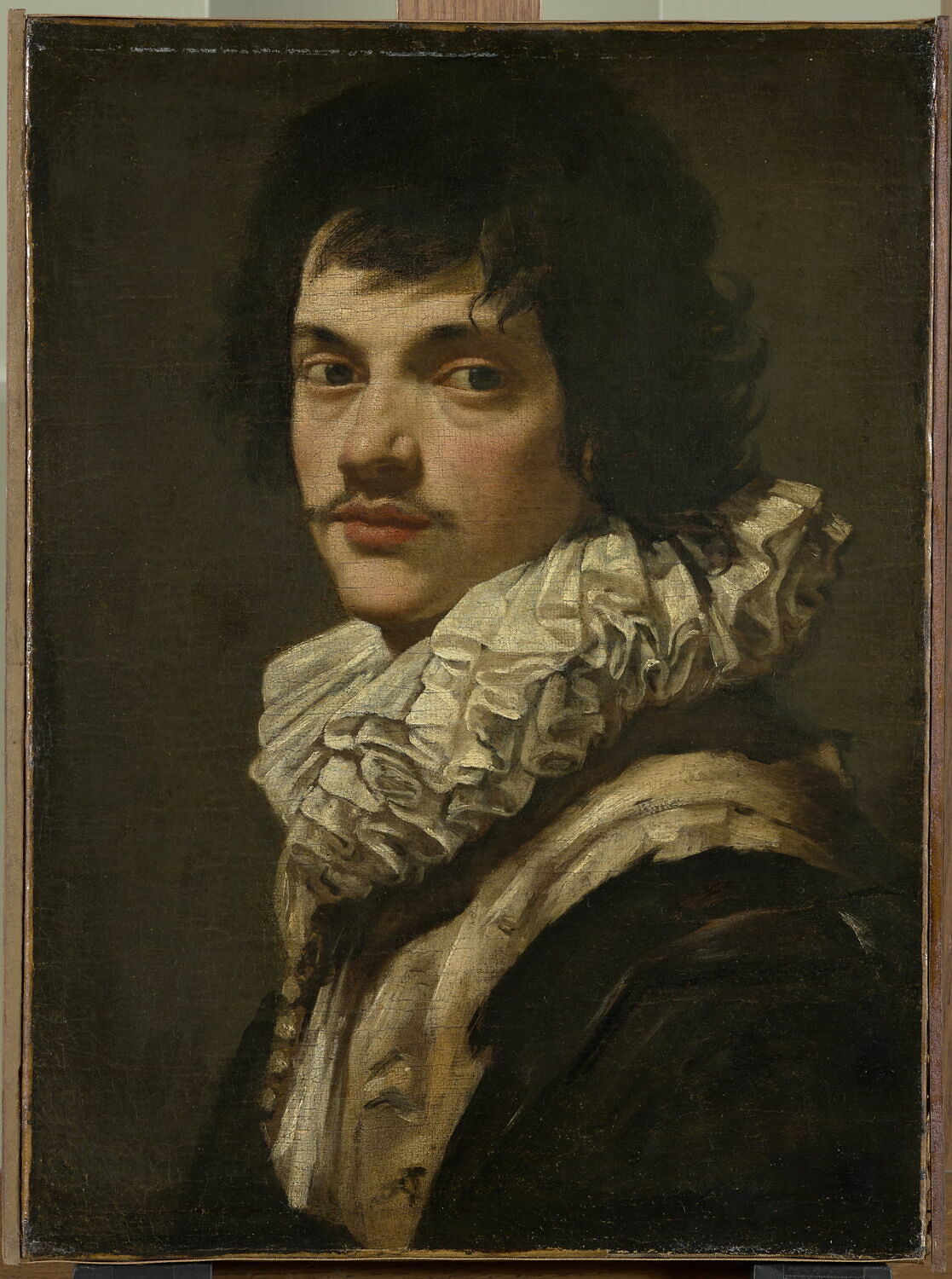 Portrait de jeune homme, Vouet, Simon, 1e quart du XVIIe siècle (vers 1616 - 1618)