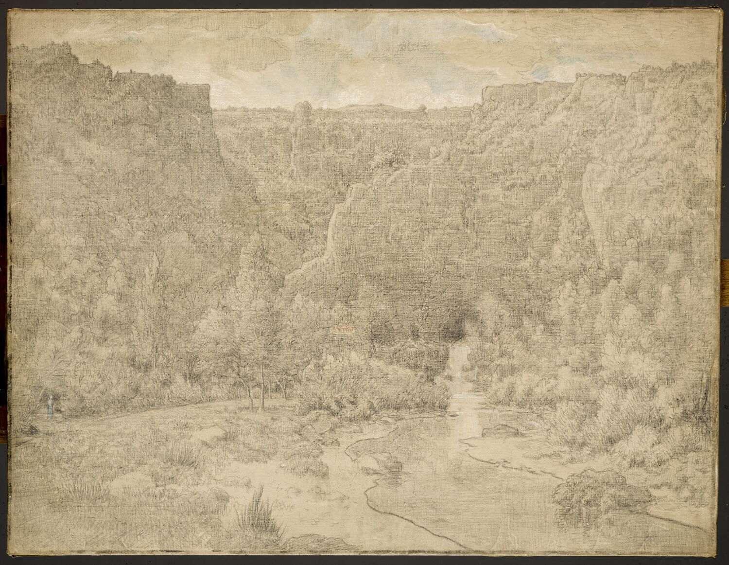 La Source du Lizon (Doubs), Rousseau, Théodore, 3e quart du XIXe siècle (vers 1863)