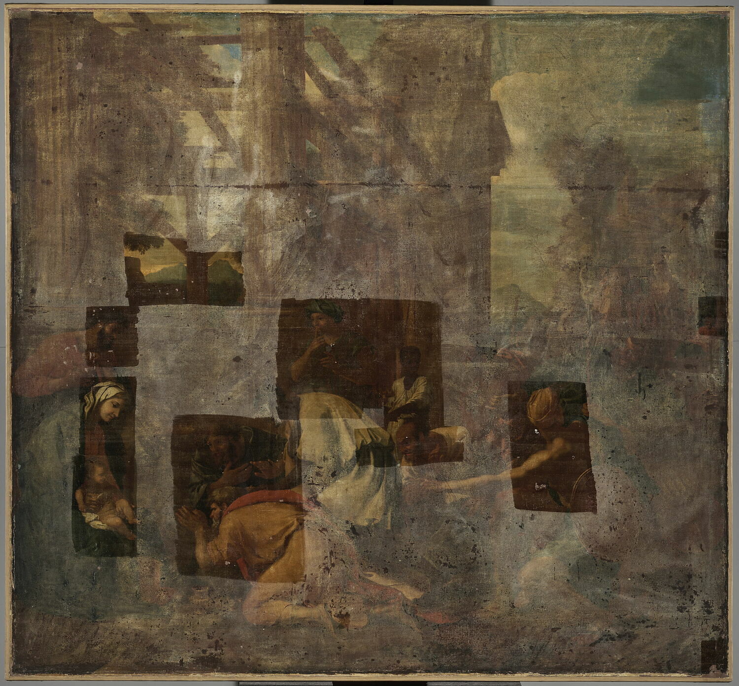 L'Adoration des Mages, Poussin, Nicolas, XVIIe siècle (1600 - 1700)