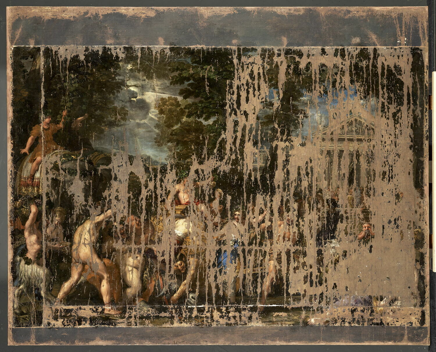 Le Triomphe de Bacchus, Cortone, Pierre de, XVIIe siècle (1600 - 1700)