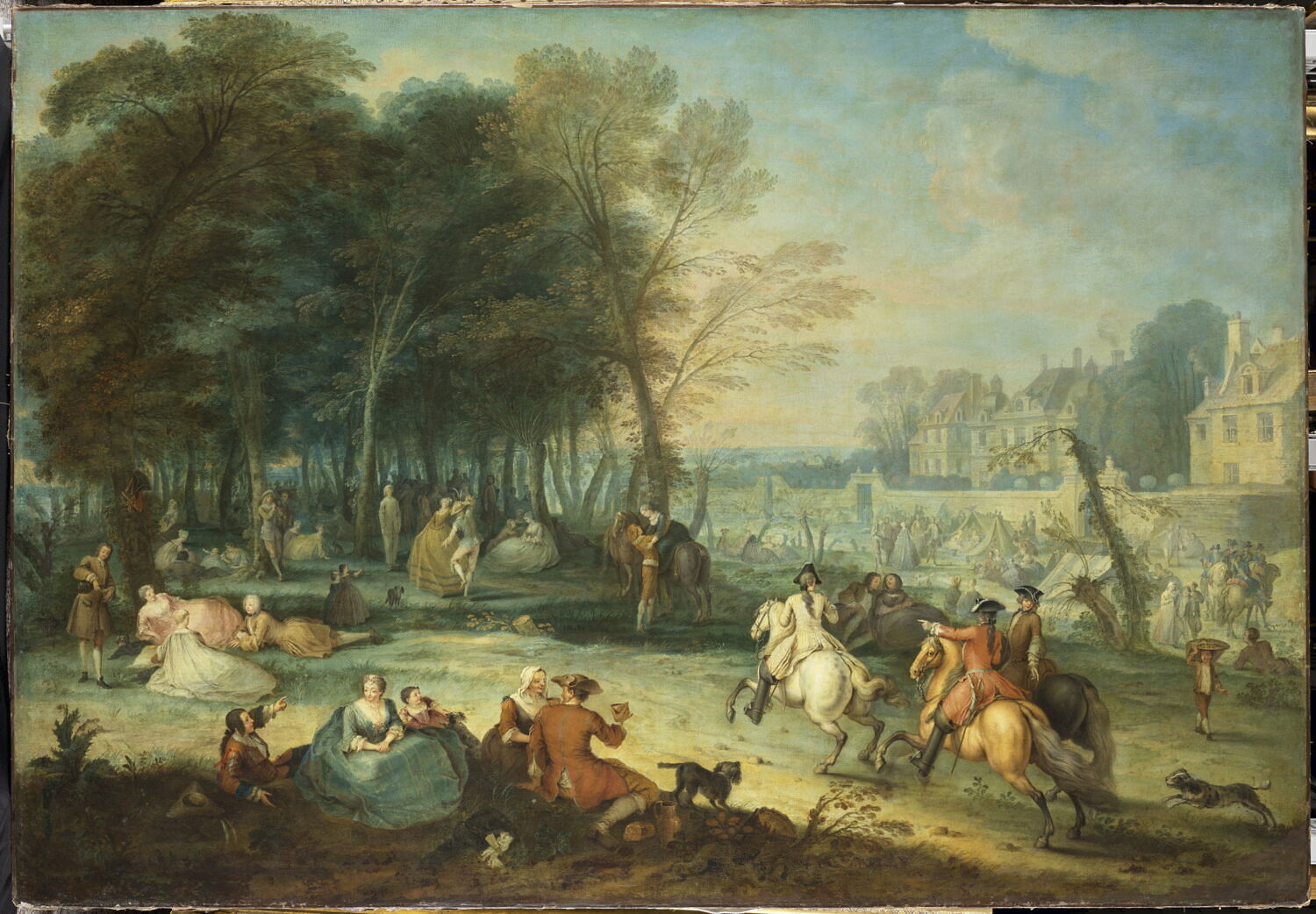 La Foire de Bezons (Val-d'Oise), Octavien, François, 2e quart du XVIIIe siècle (1725)