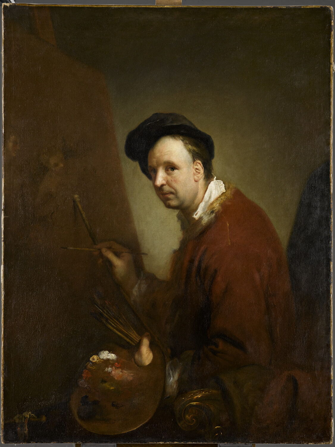 Nicolas Vleughels (1668-1737), Pesne, Antoine, 2e quart du XVIIIe siècle (1727)